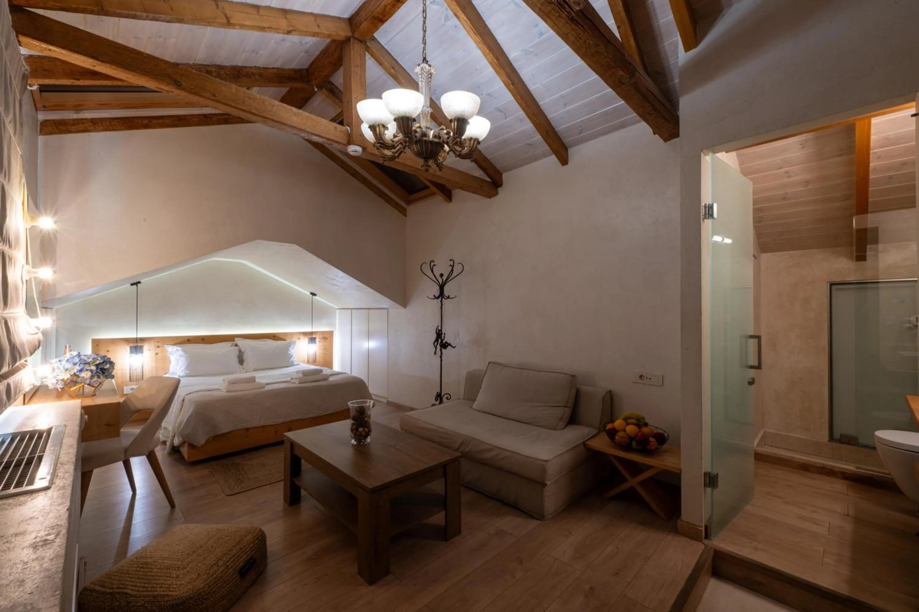 Photo of the whole room in Panellinion Luxury Rooms