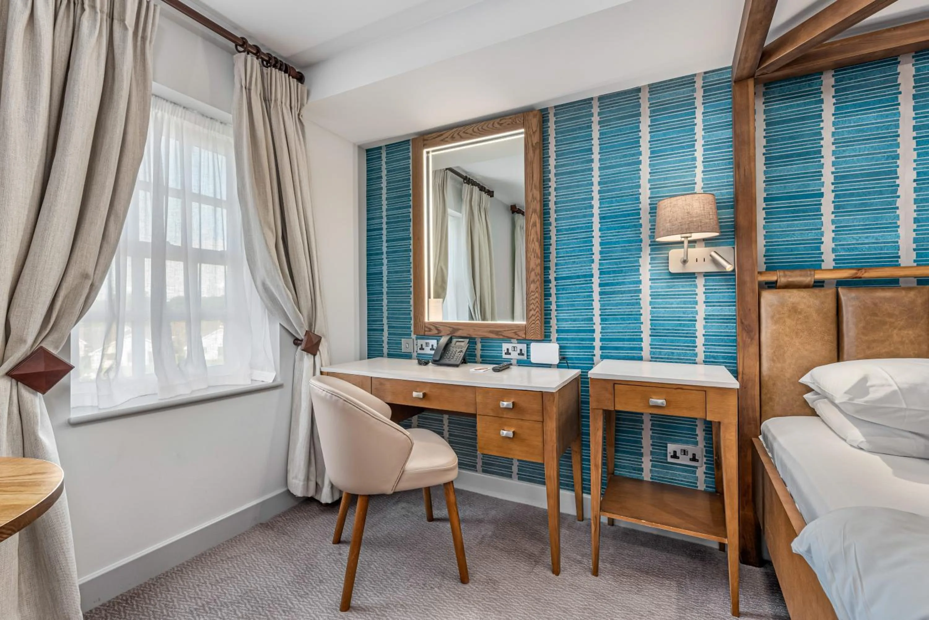 Bed in Spa Hotel at Ribby Hall Village