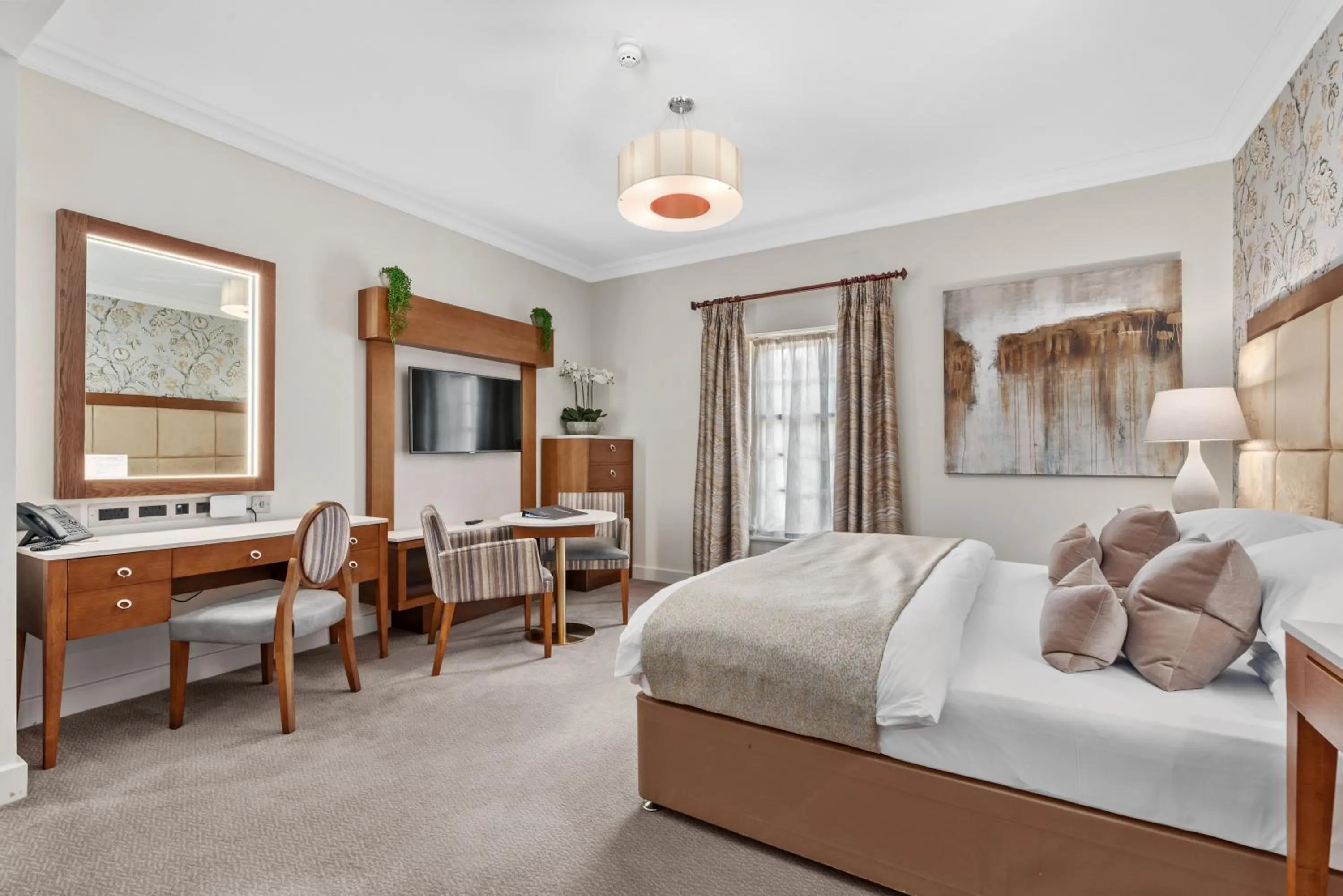 Bed in Spa Hotel at Ribby Hall Village