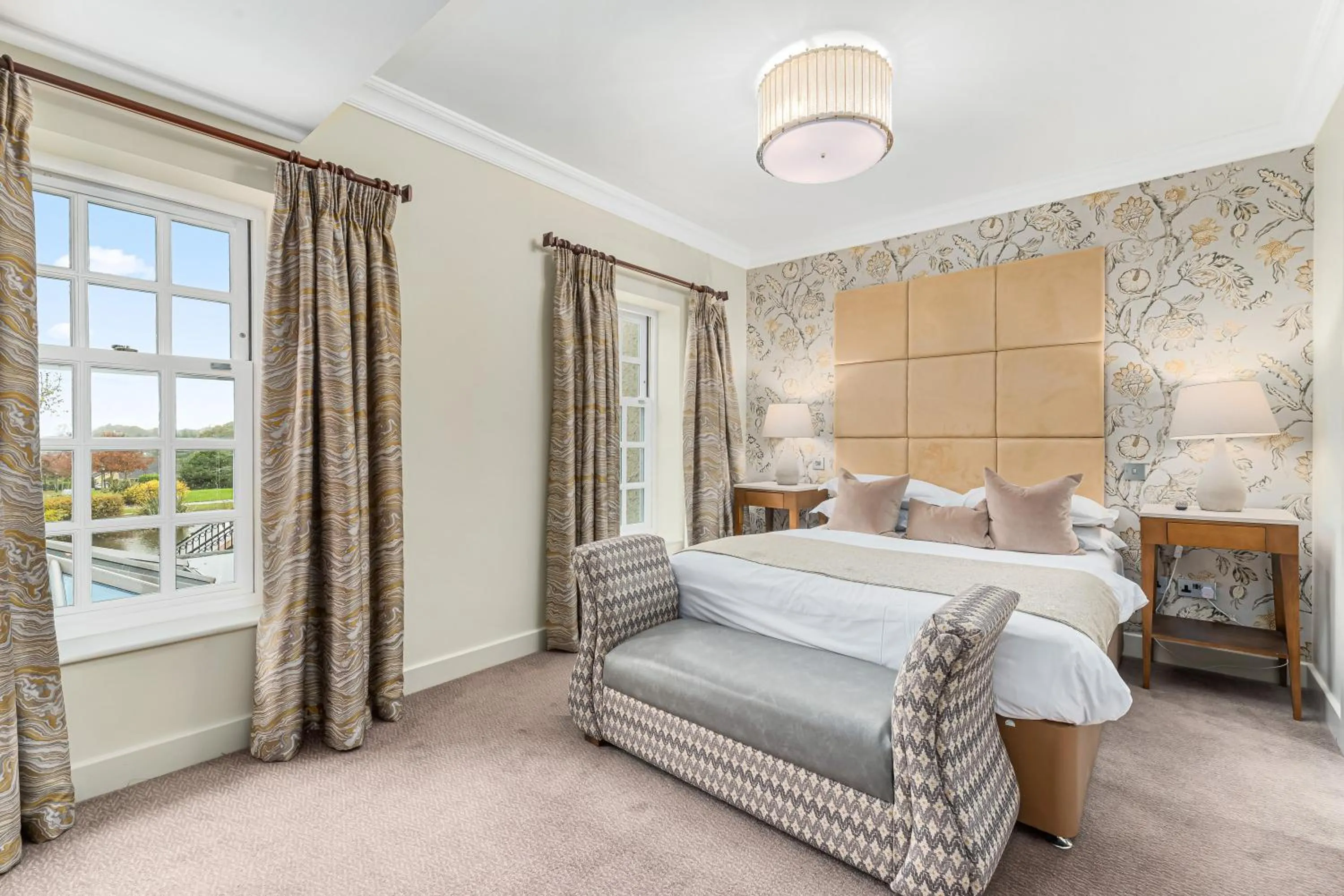 Bed in Spa Hotel at Ribby Hall Village