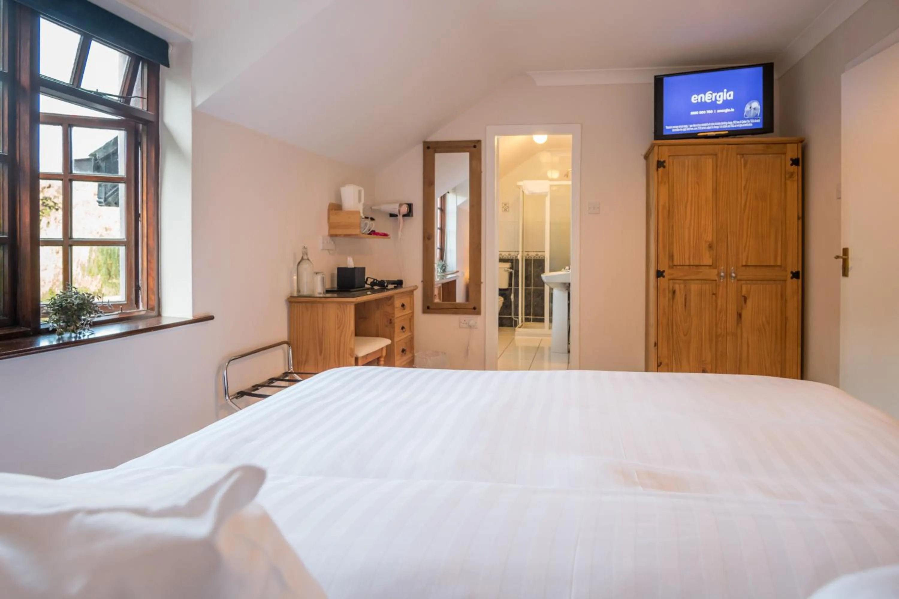 Bed in Woodside Lodge accomodation