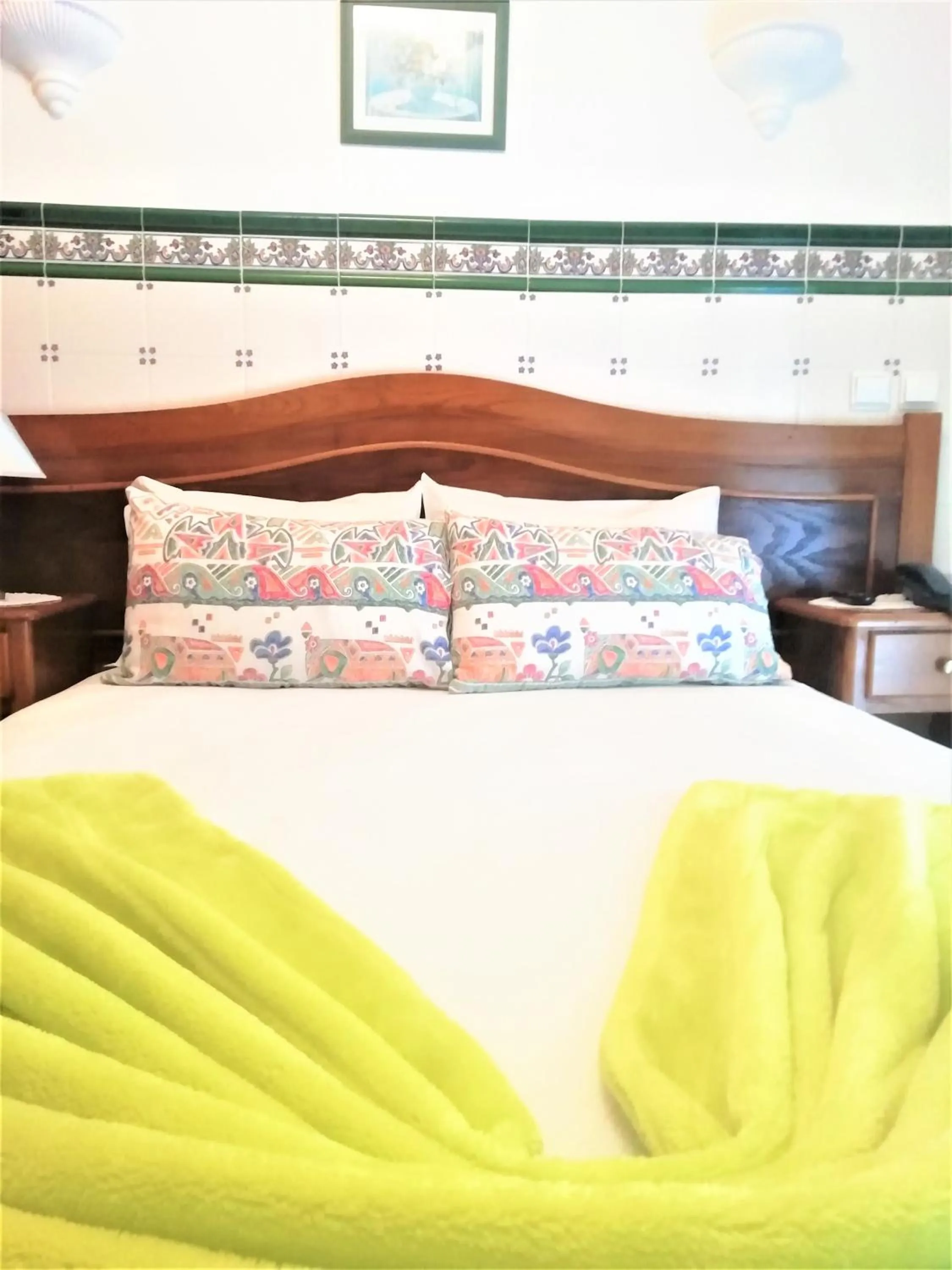 Bedroom, Bed in Hotel Atlântica