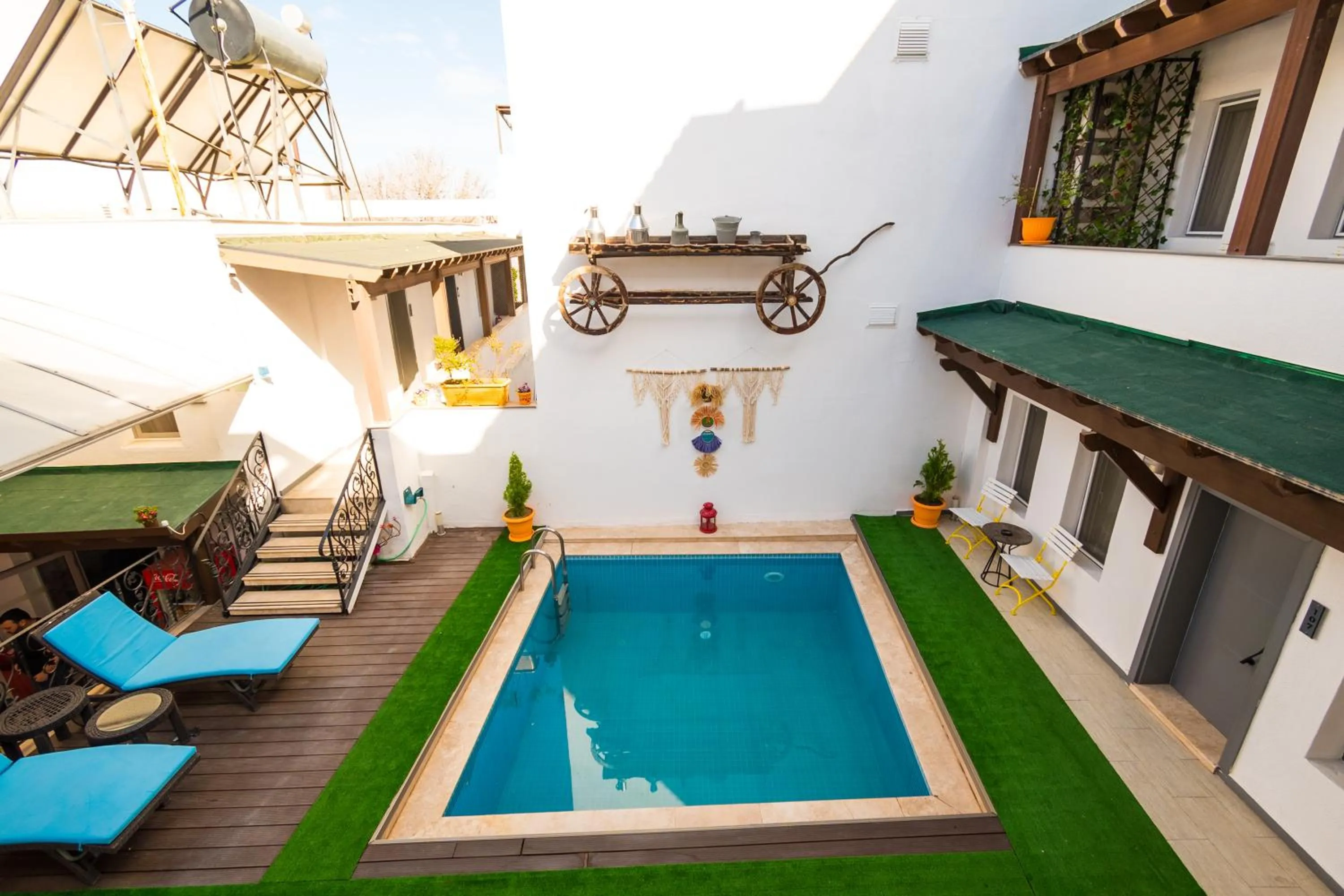 View (from property/room), Swimming Pool in 7 Art Feslegen Hotel By Egeos