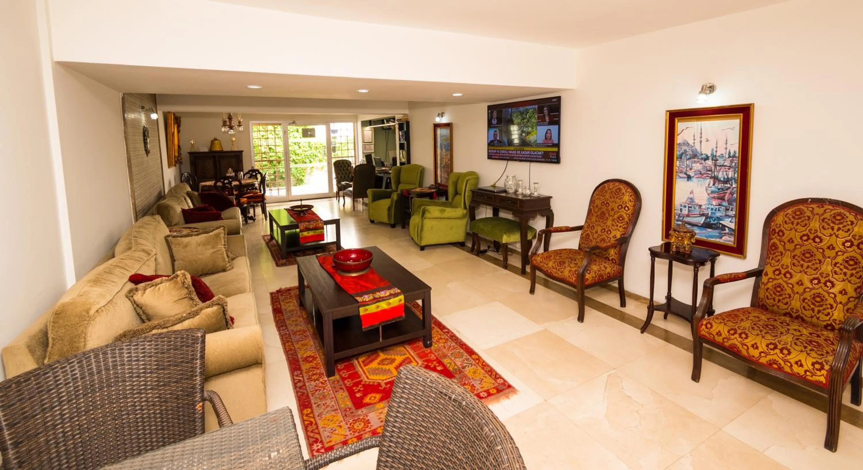 Lobby or reception, Seating Area in 7 Art Feslegen Hotel By Egeos