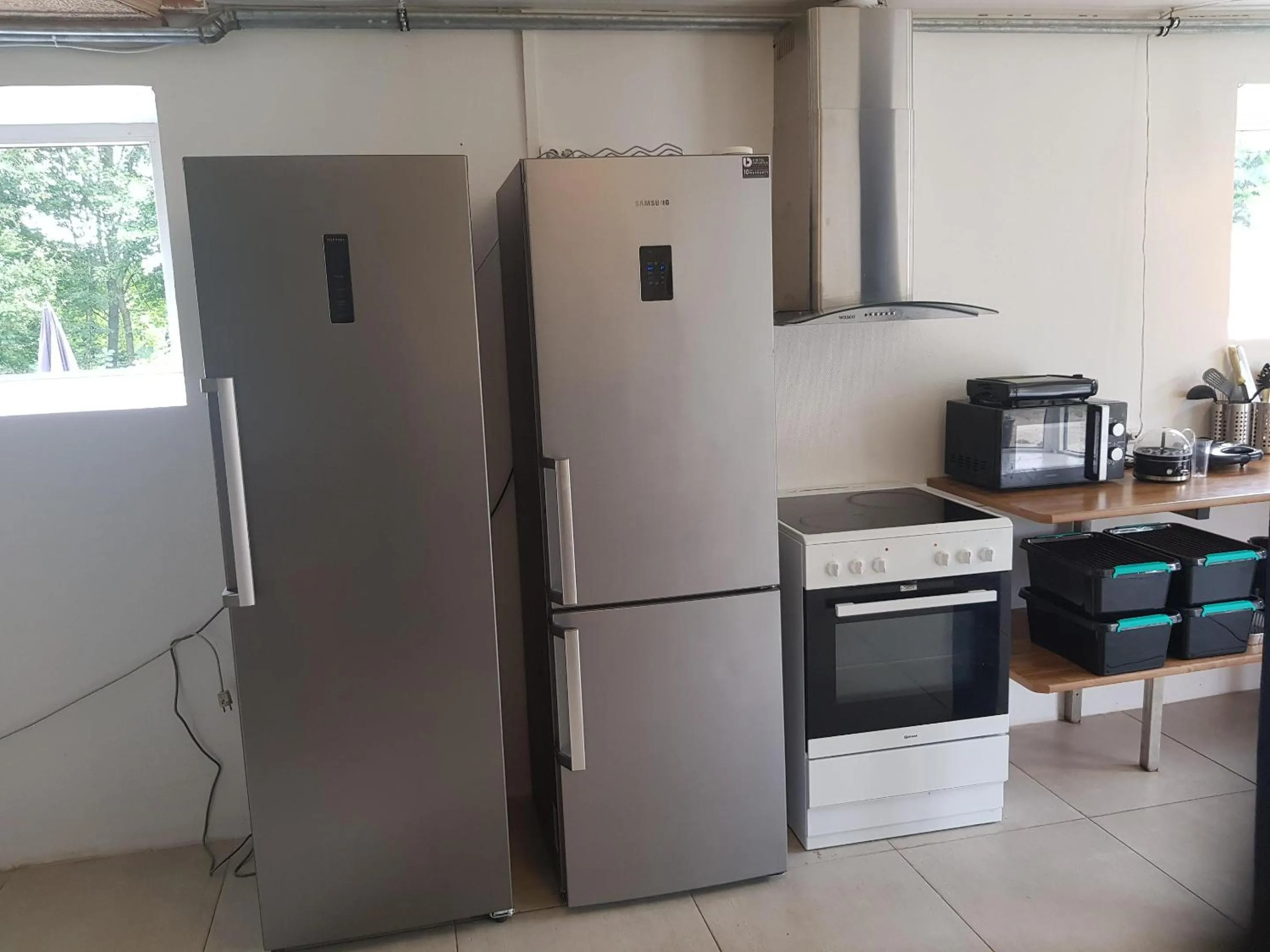 Kitchen or kitchenette in Kyndestoft Bed & Breakfast