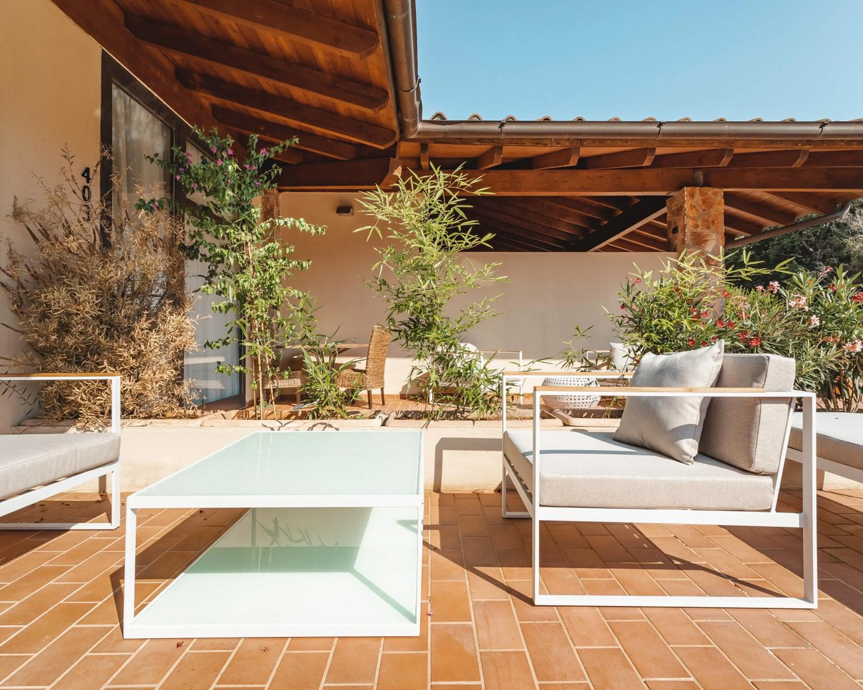 Patio in Argentario Lagoon Resort & Spa