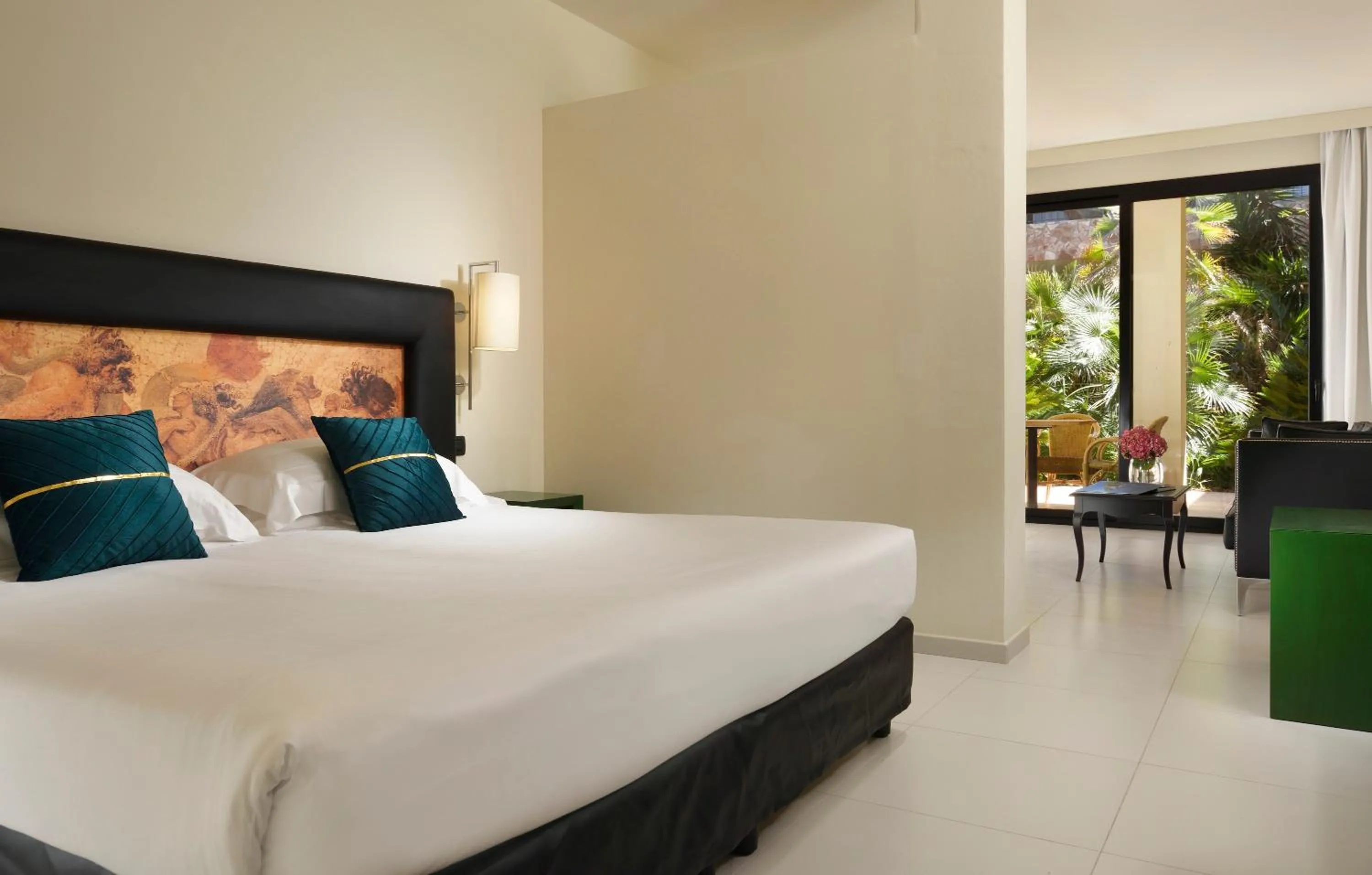 Bed in Argentario Lagoon Resort & Spa