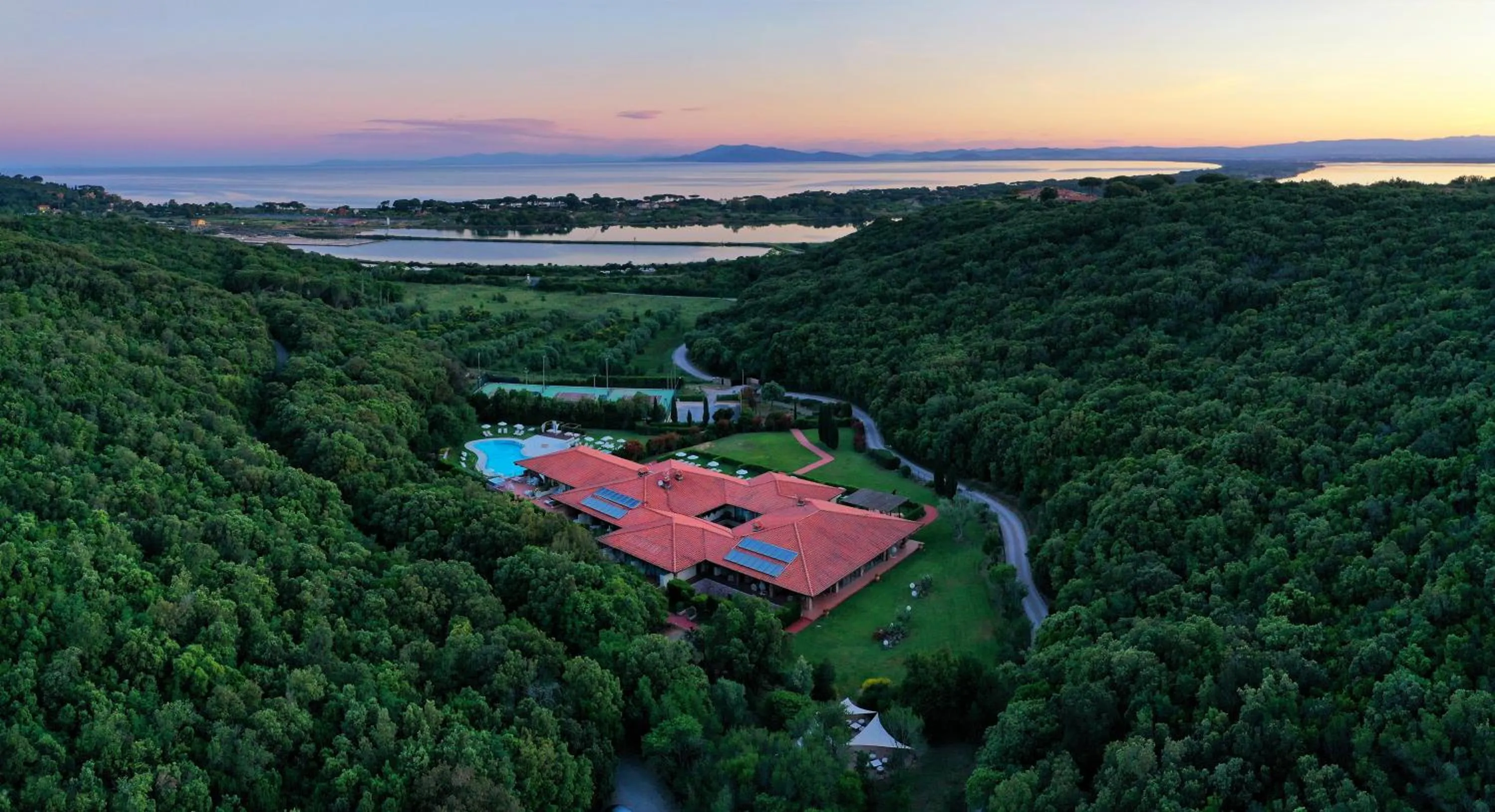 Natural landscape in Argentario Lagoon Resort & Spa