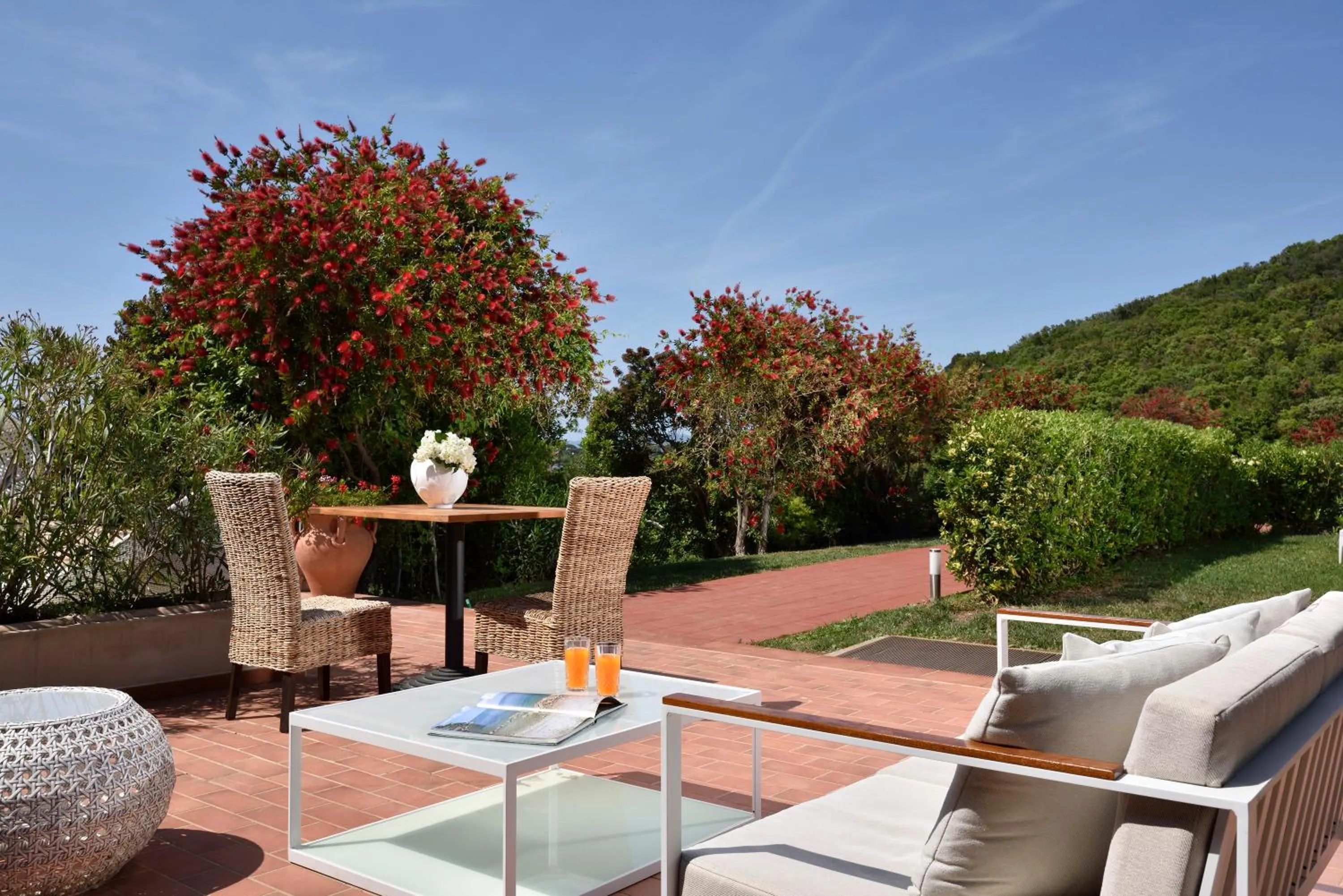 Patio in Argentario Lagoon Resort & Spa