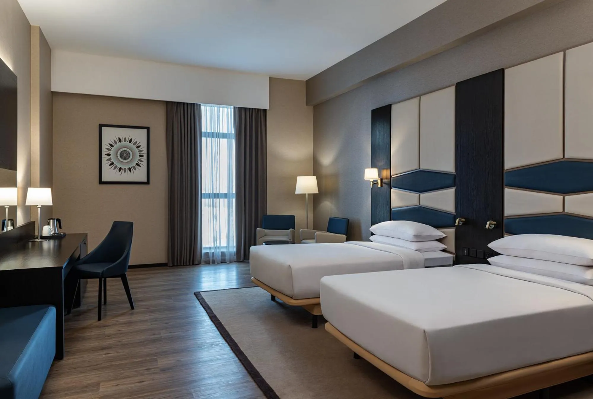 Bed in Four Points by Sheraton Production City, Dubai