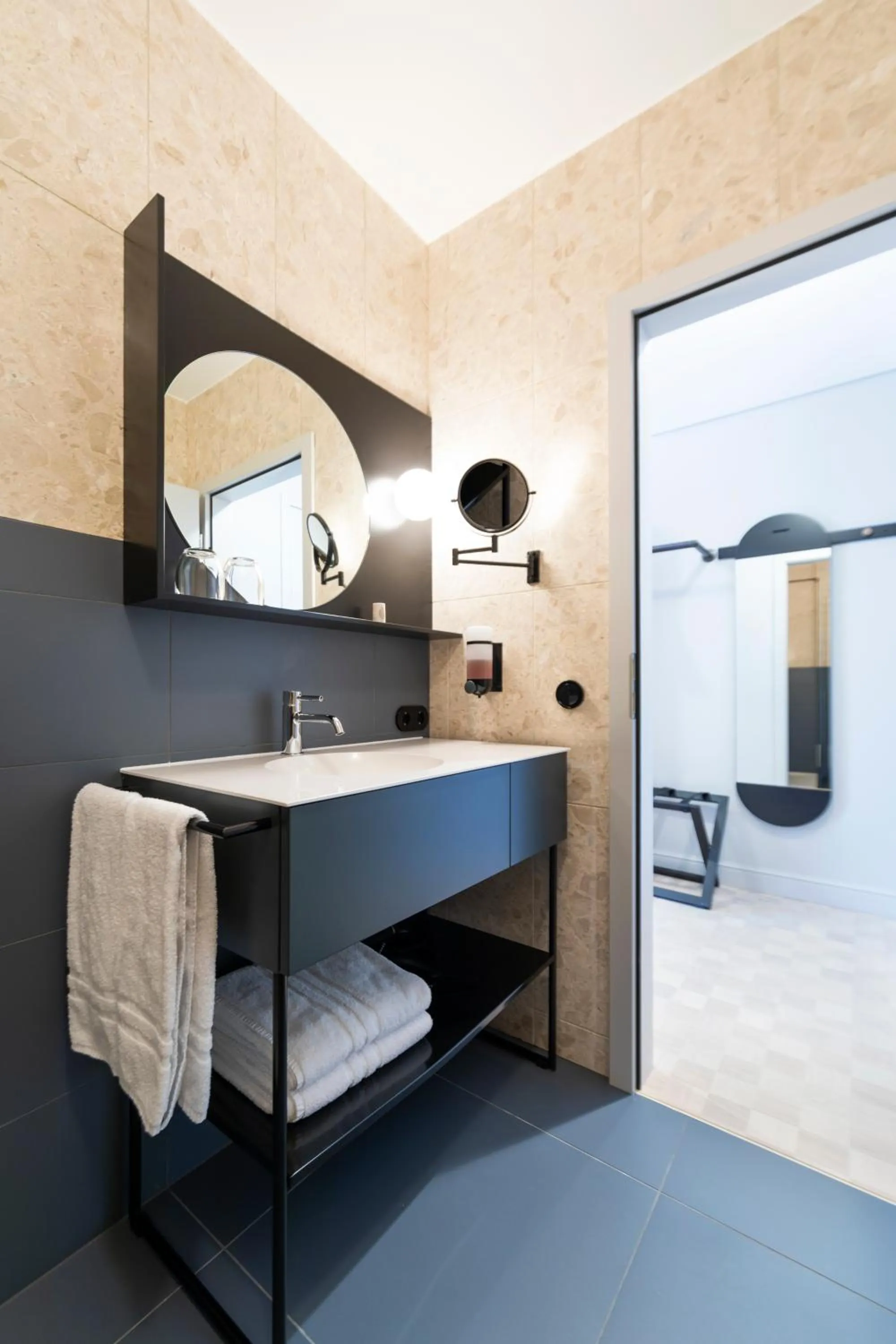 Bathroom in Hotel-Restaurant Beim Schlass