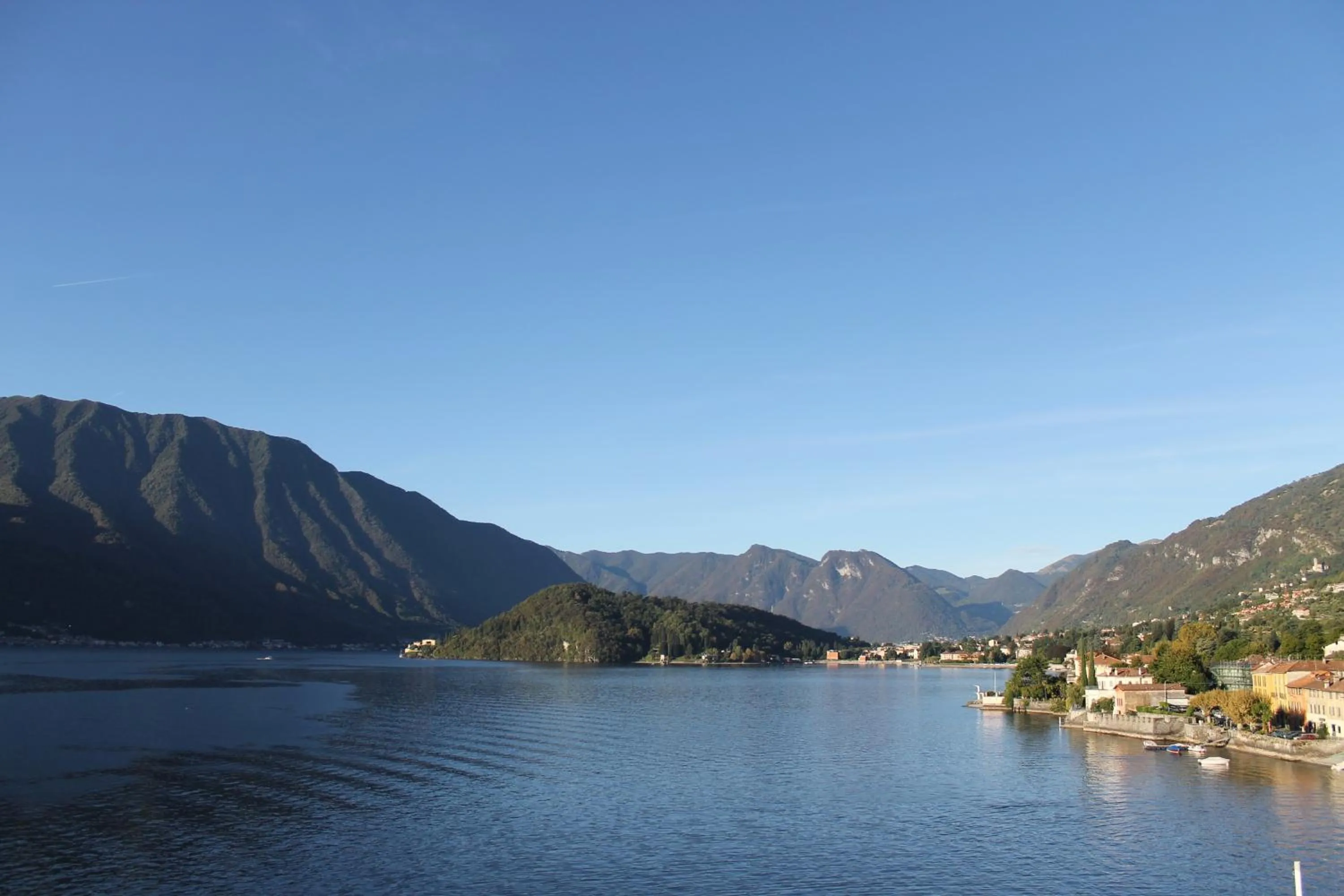 Lake view in Hotel Villa Marie