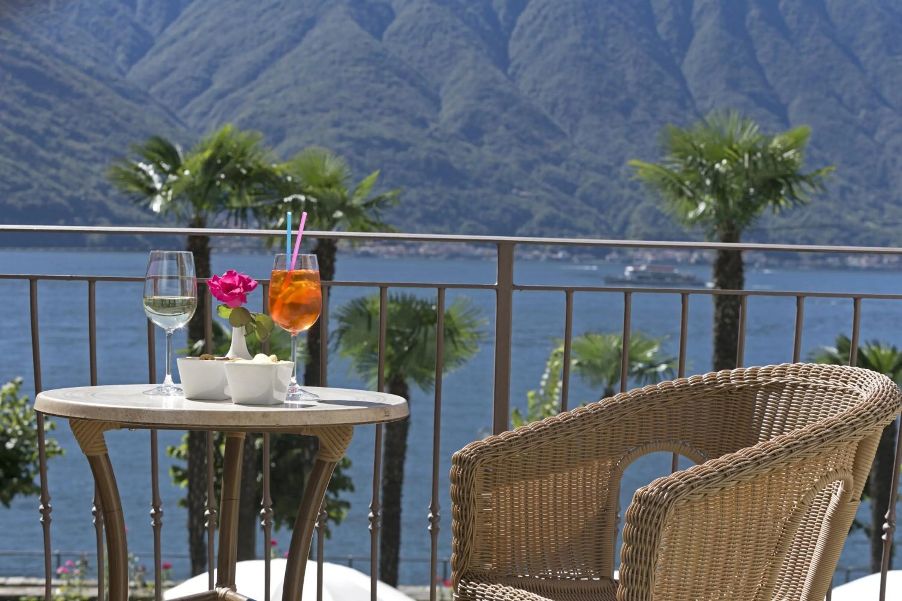 Lake view in Hotel Villa Marie