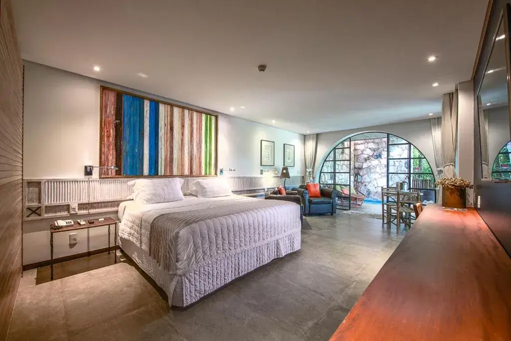 Deluxe Room with Pool in Hotel Canto das Águas - Roteiro de Charme Deluxe Room with Pool in Hotel Canto das Águas - Roteiro de Charme