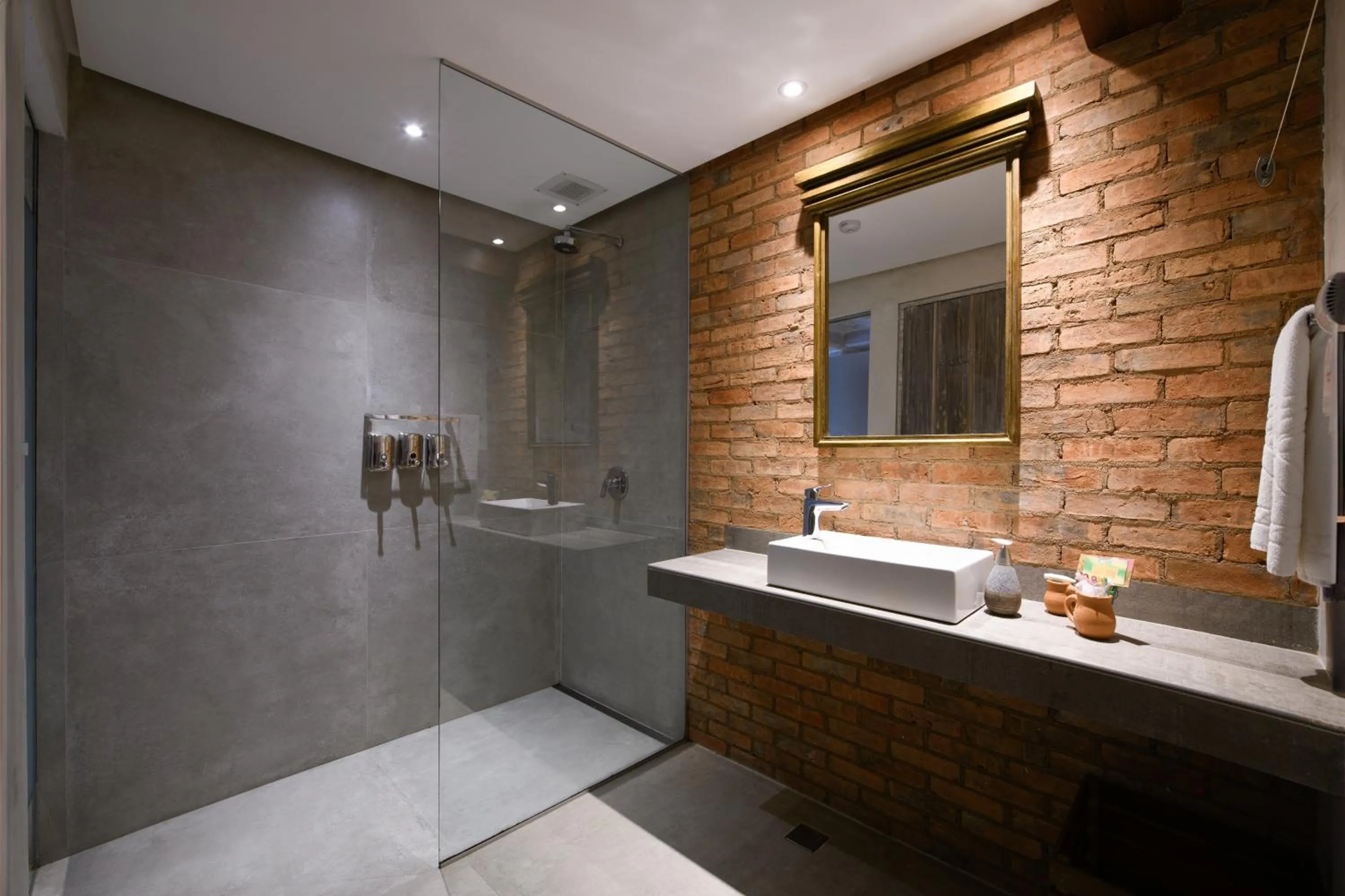 Bathroom in Hotel Canto das Águas - Roteiro de Charme