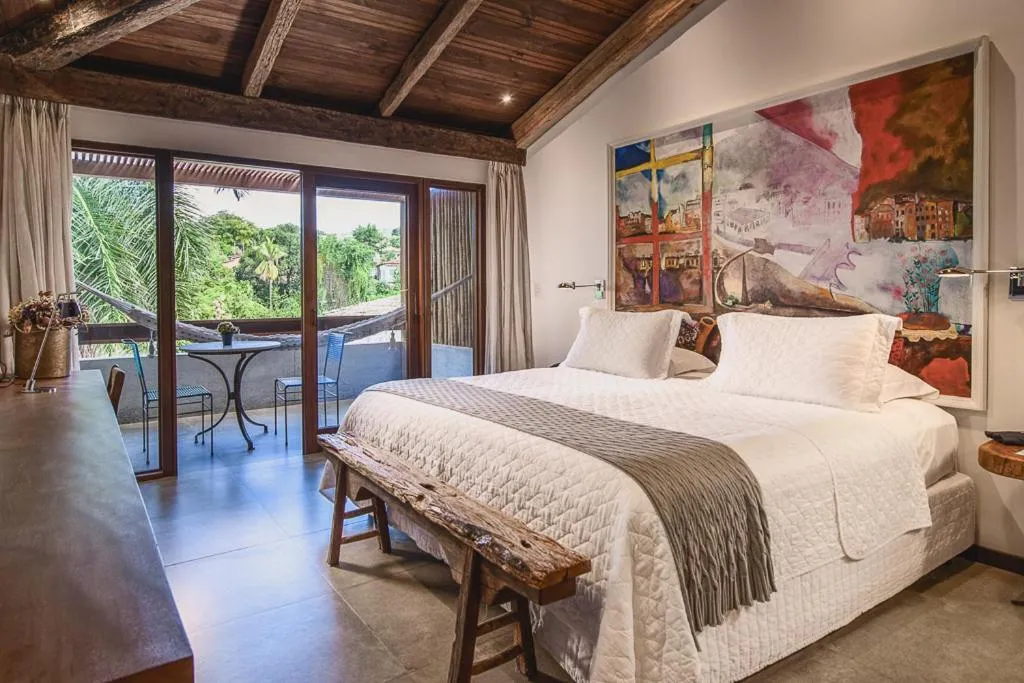 Bed in Hotel Canto das Águas - Roteiro de Charme