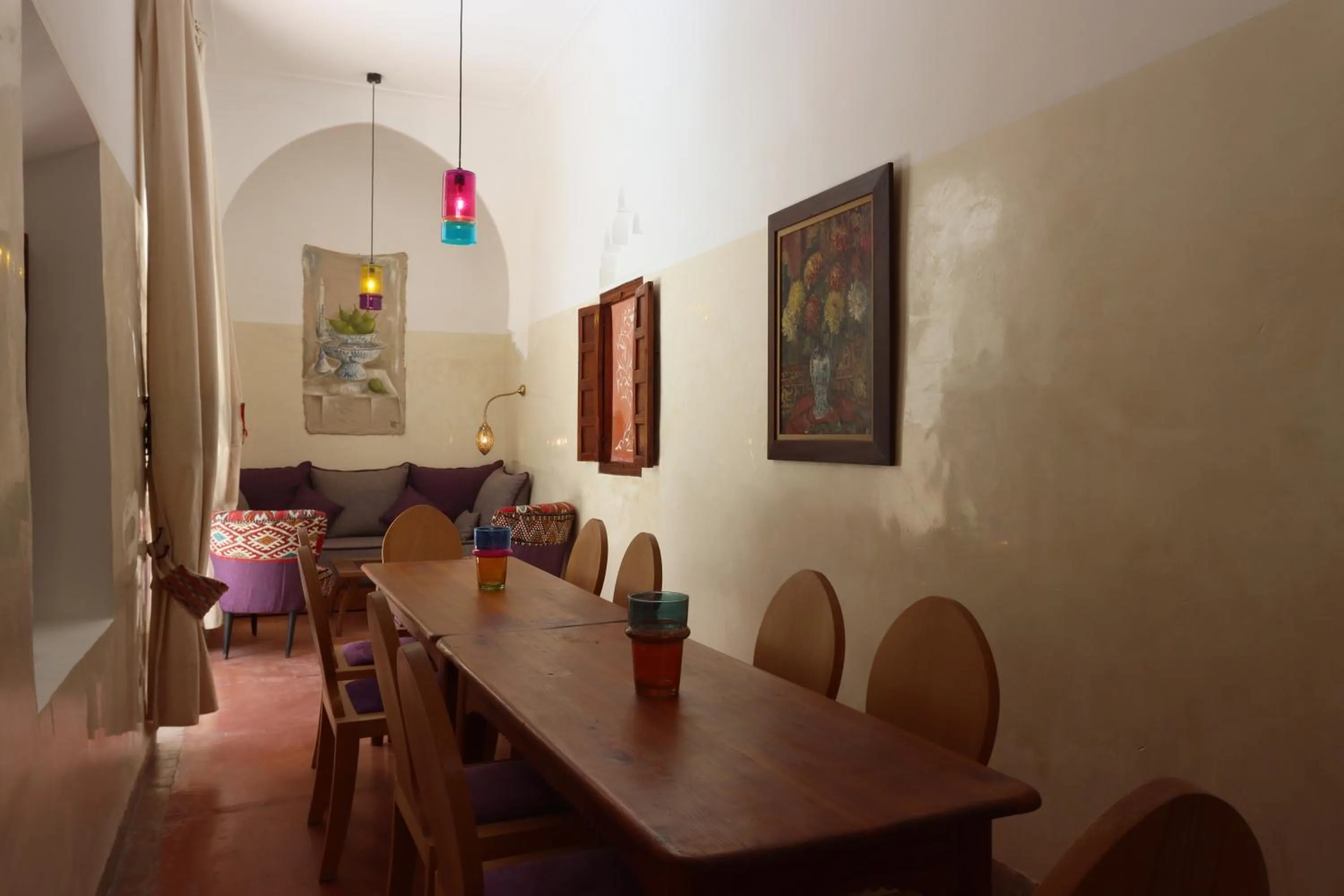 Dining area in Dar Warda