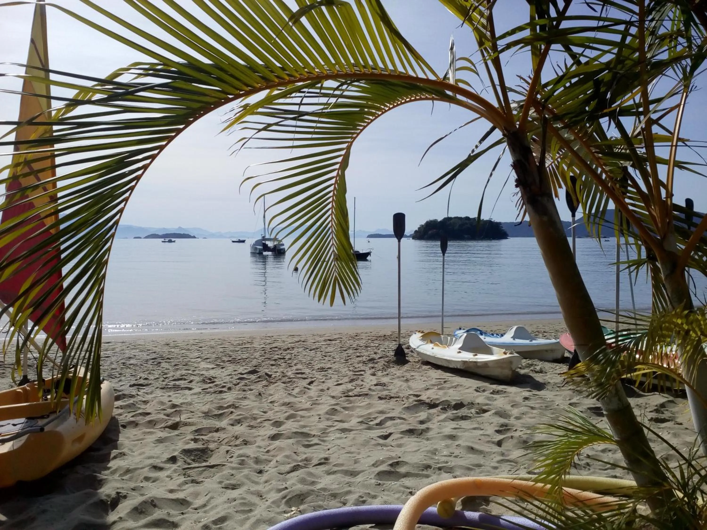Beach in Hostel Sereia do Mar