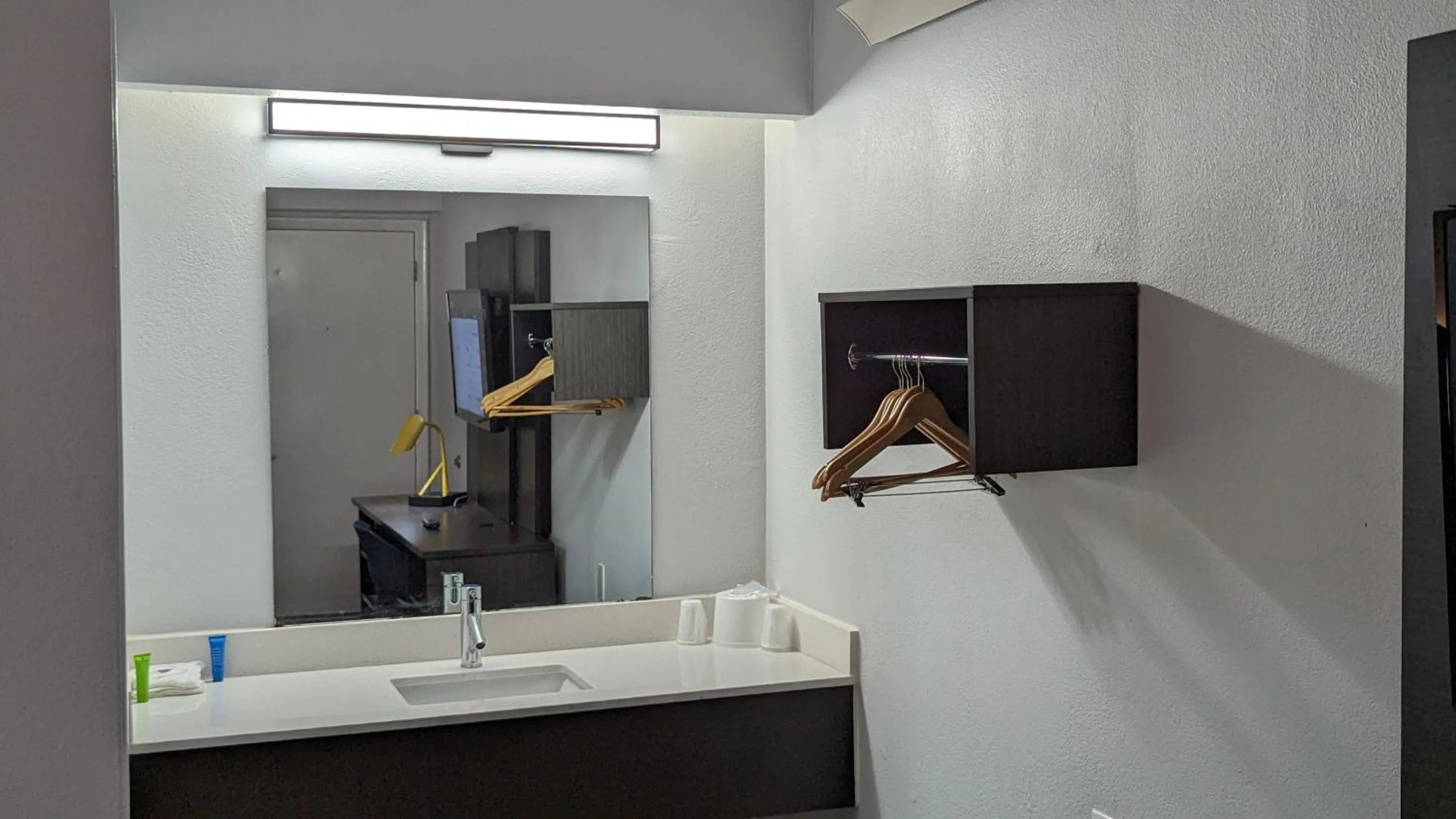 Bathroom in Motel 6-Nashua, NH - South