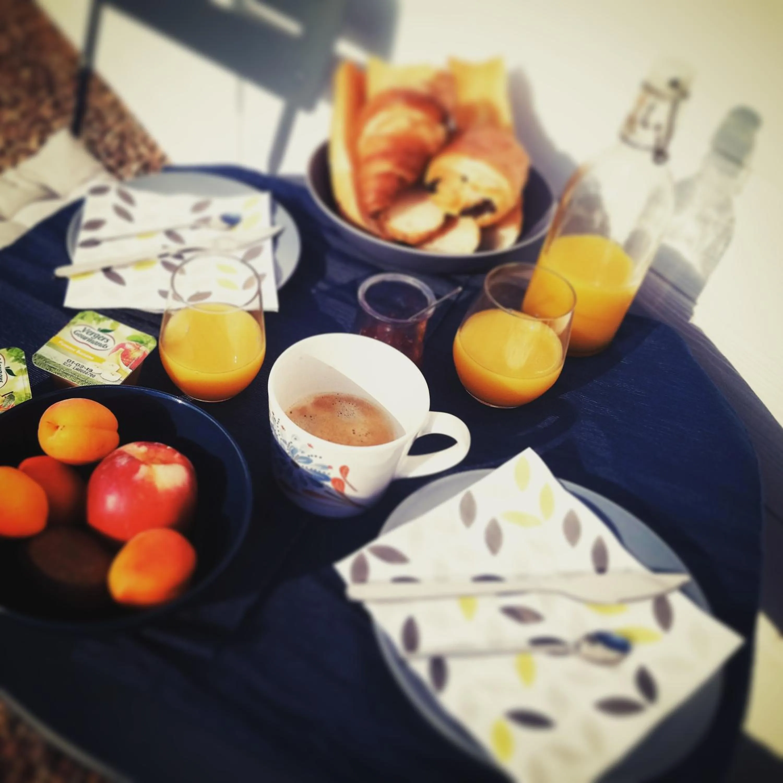 Continental breakfast in Au Cap Norwoe