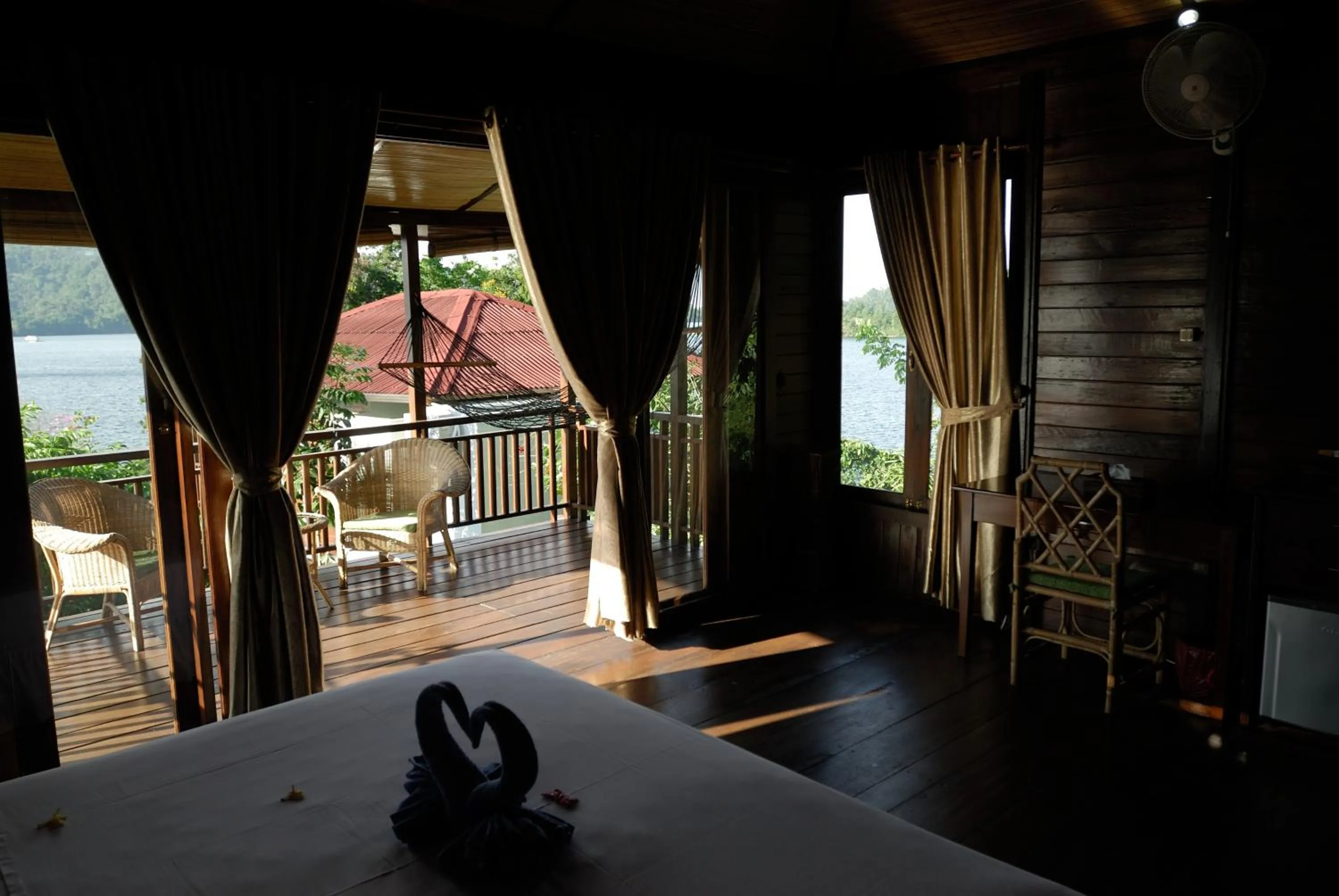 Bedroom in Bastianos Lembeh Dive Resort