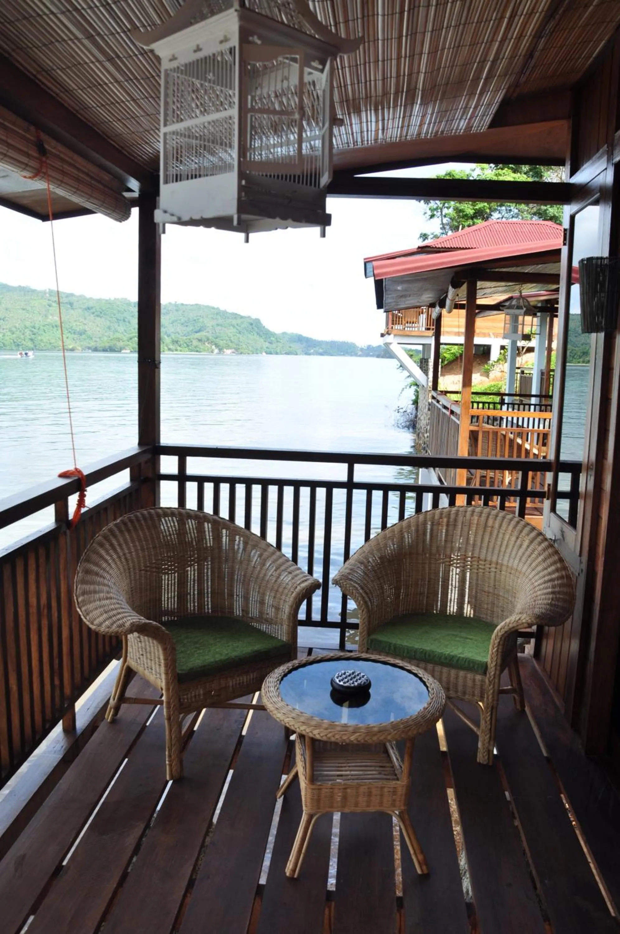 Balcony/Terrace in Bastianos Lembeh Dive Resort
