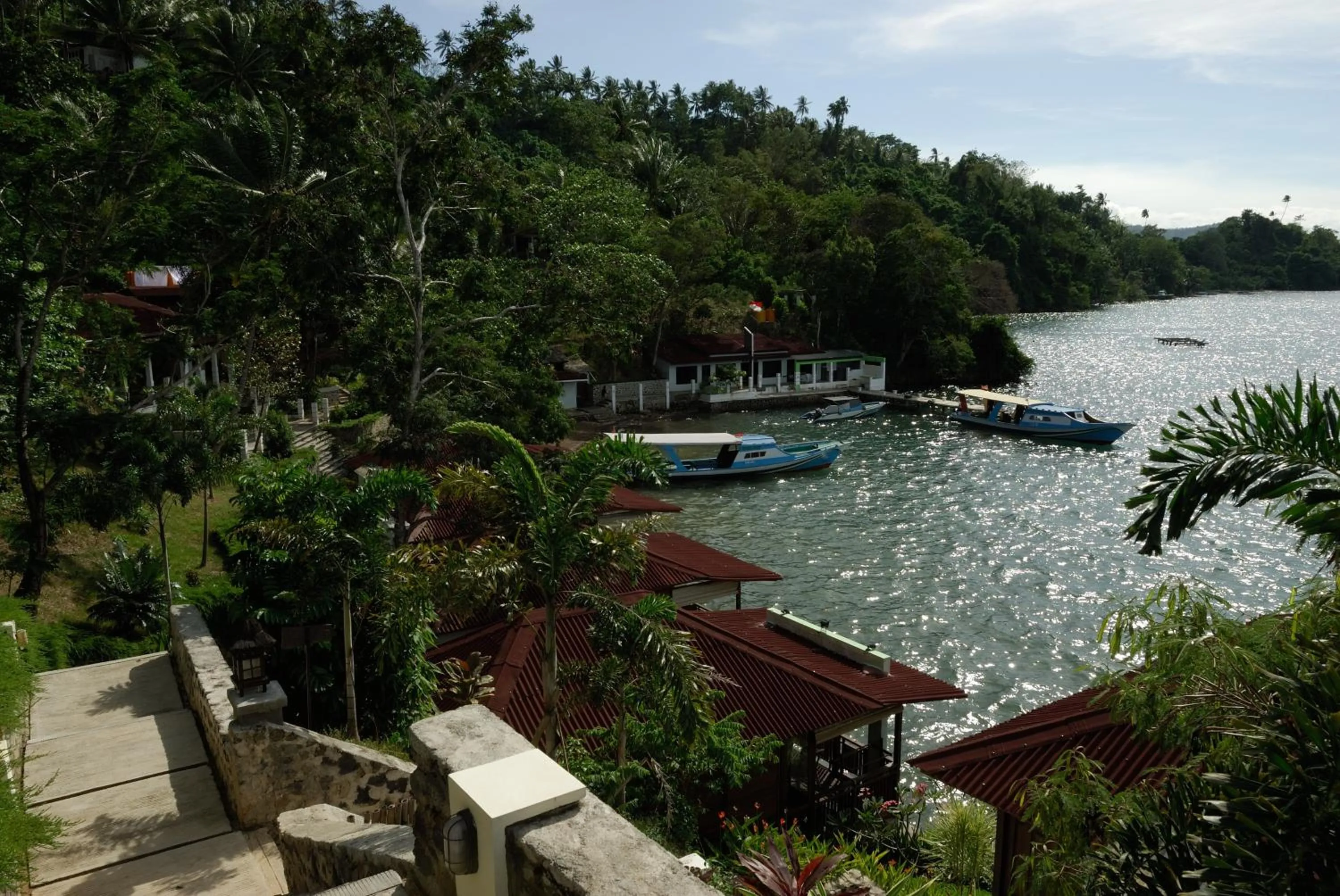 Property building in Bastianos Lembeh Dive Resort