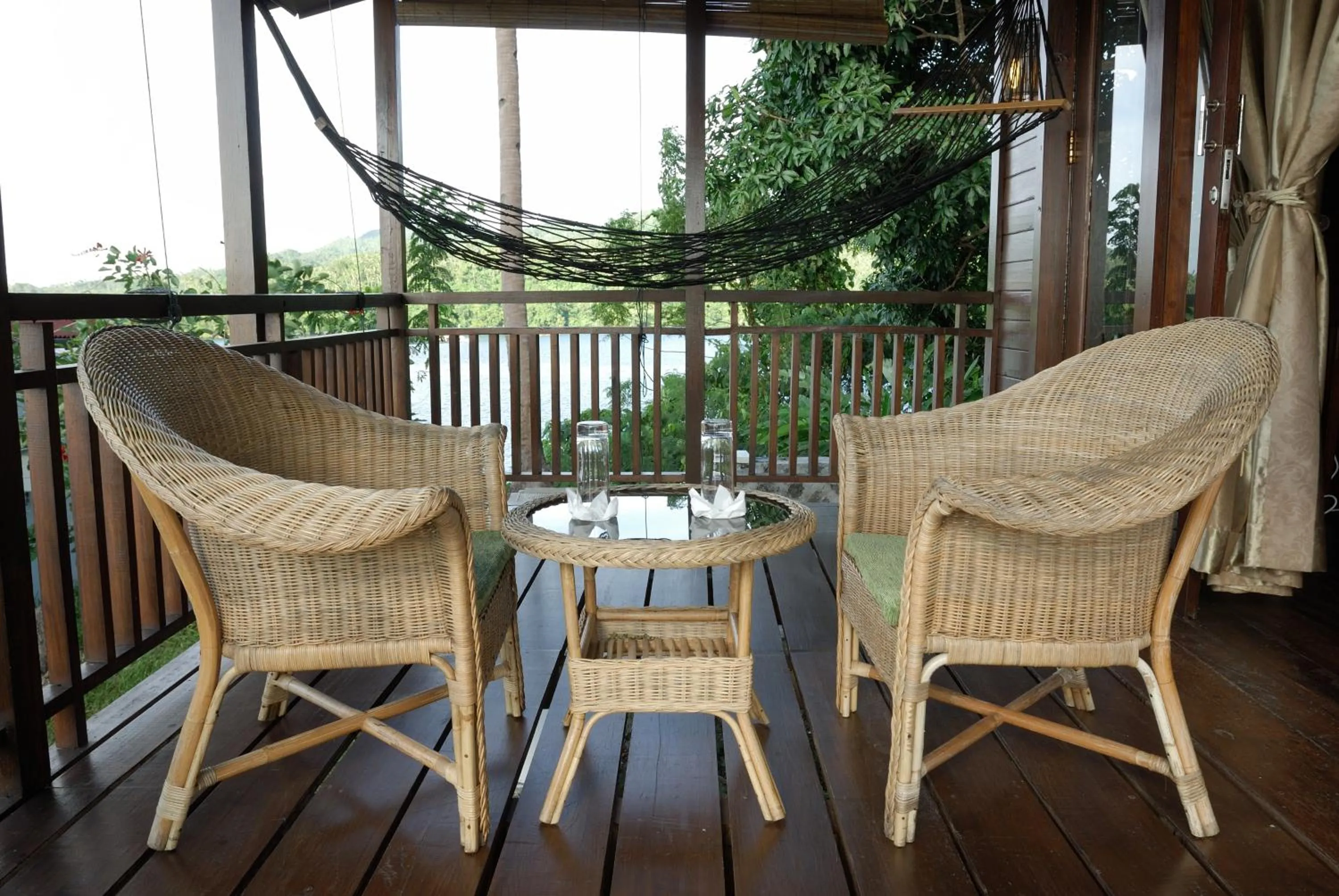 Balcony/Terrace in Bastianos Lembeh Dive Resort