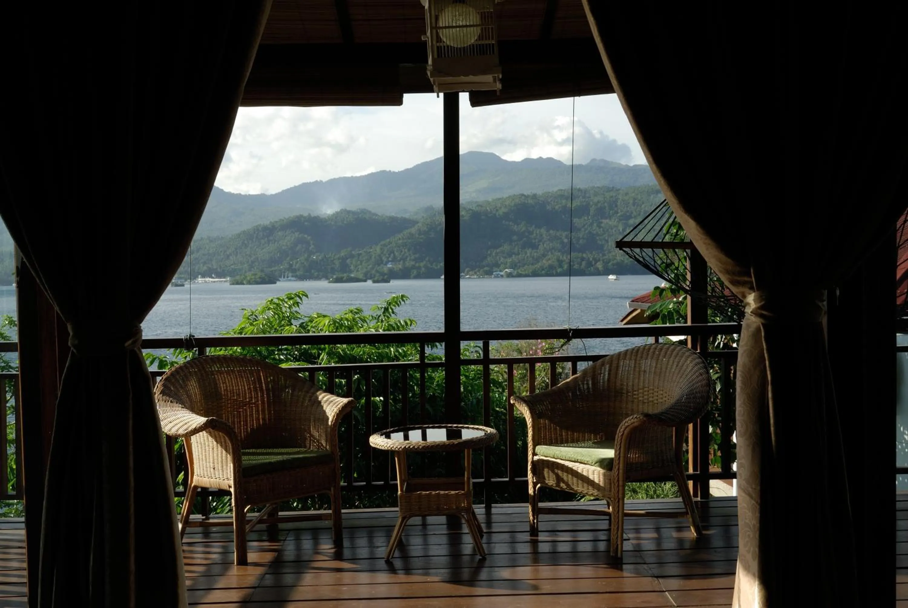 Balcony/Terrace in Bastianos Lembeh Dive Resort