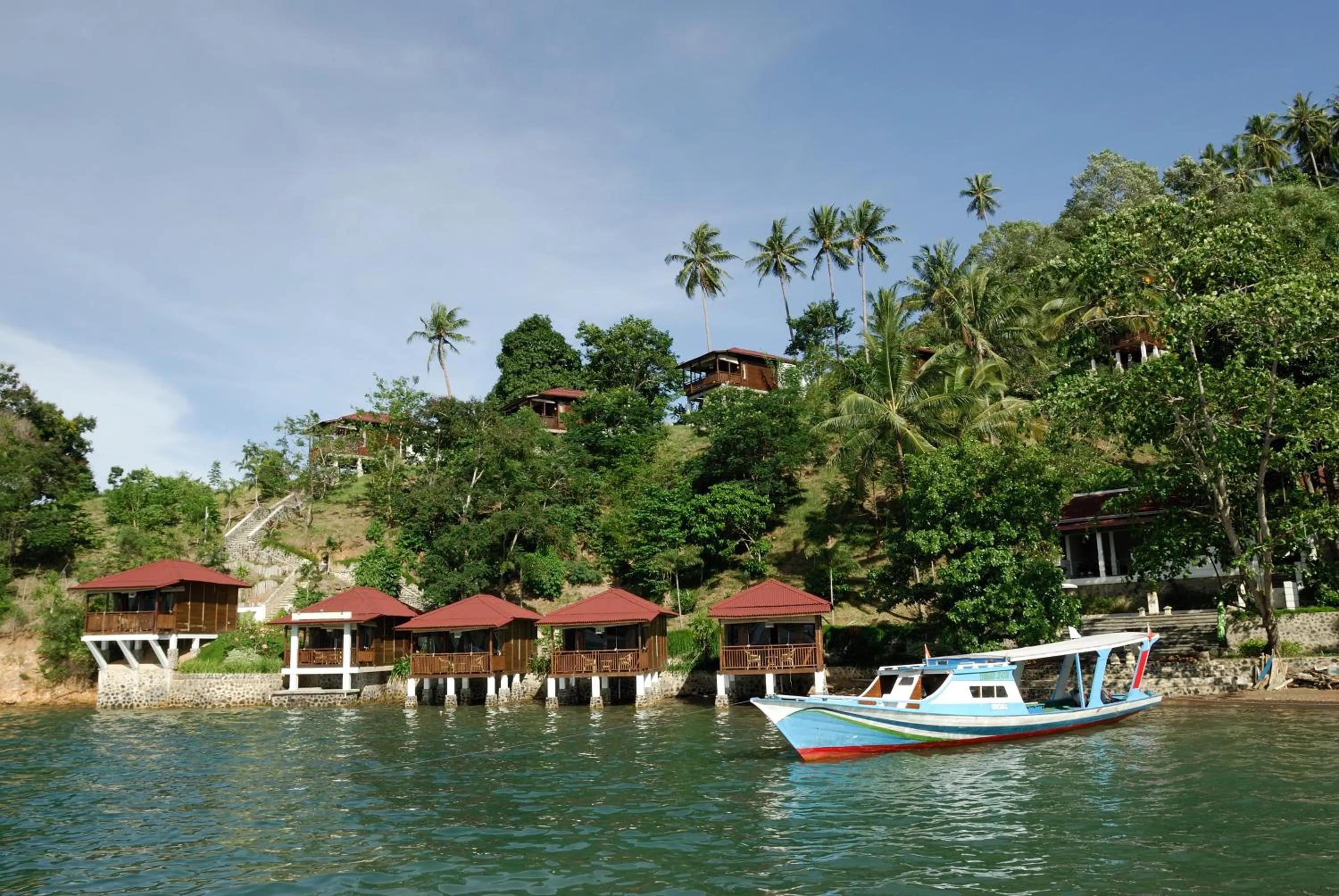 Property building in Bastianos Lembeh Dive Resort