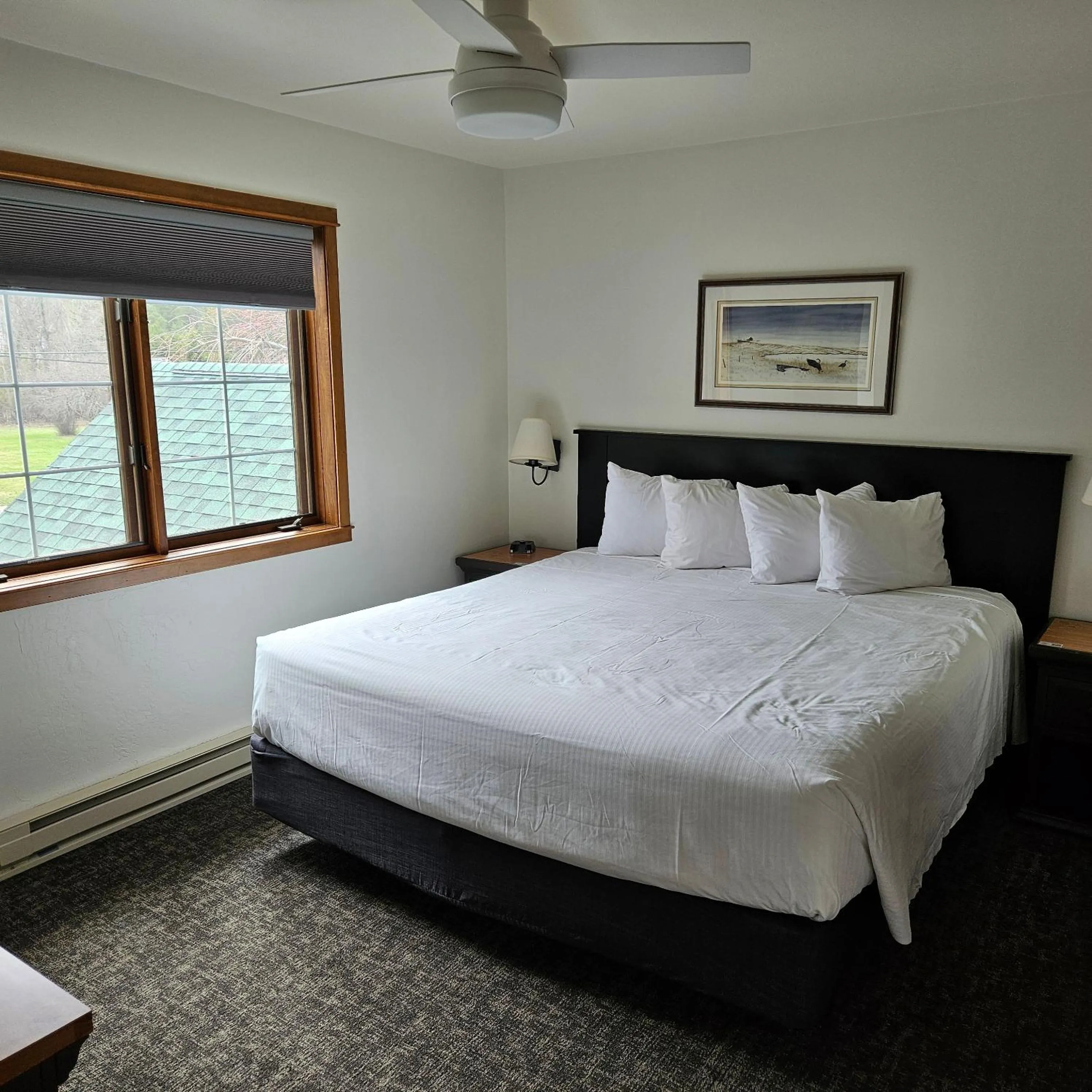 Bedroom, Bed in Homestead Suites - Fish Creek