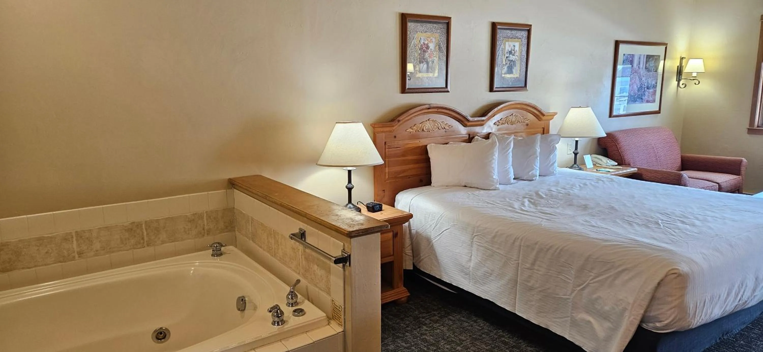 Bed in Homestead Suites - Fish Creek