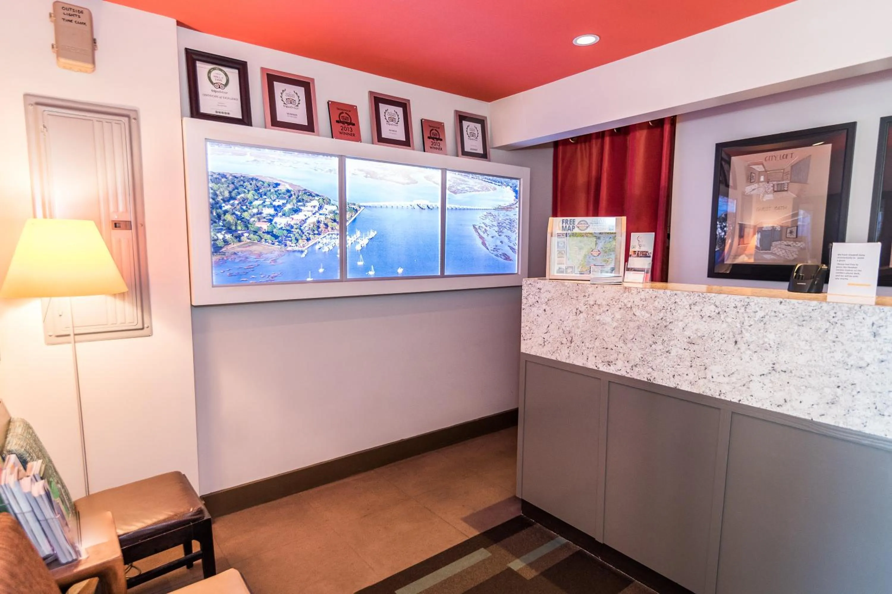 Lobby or reception in City Loft Hotel