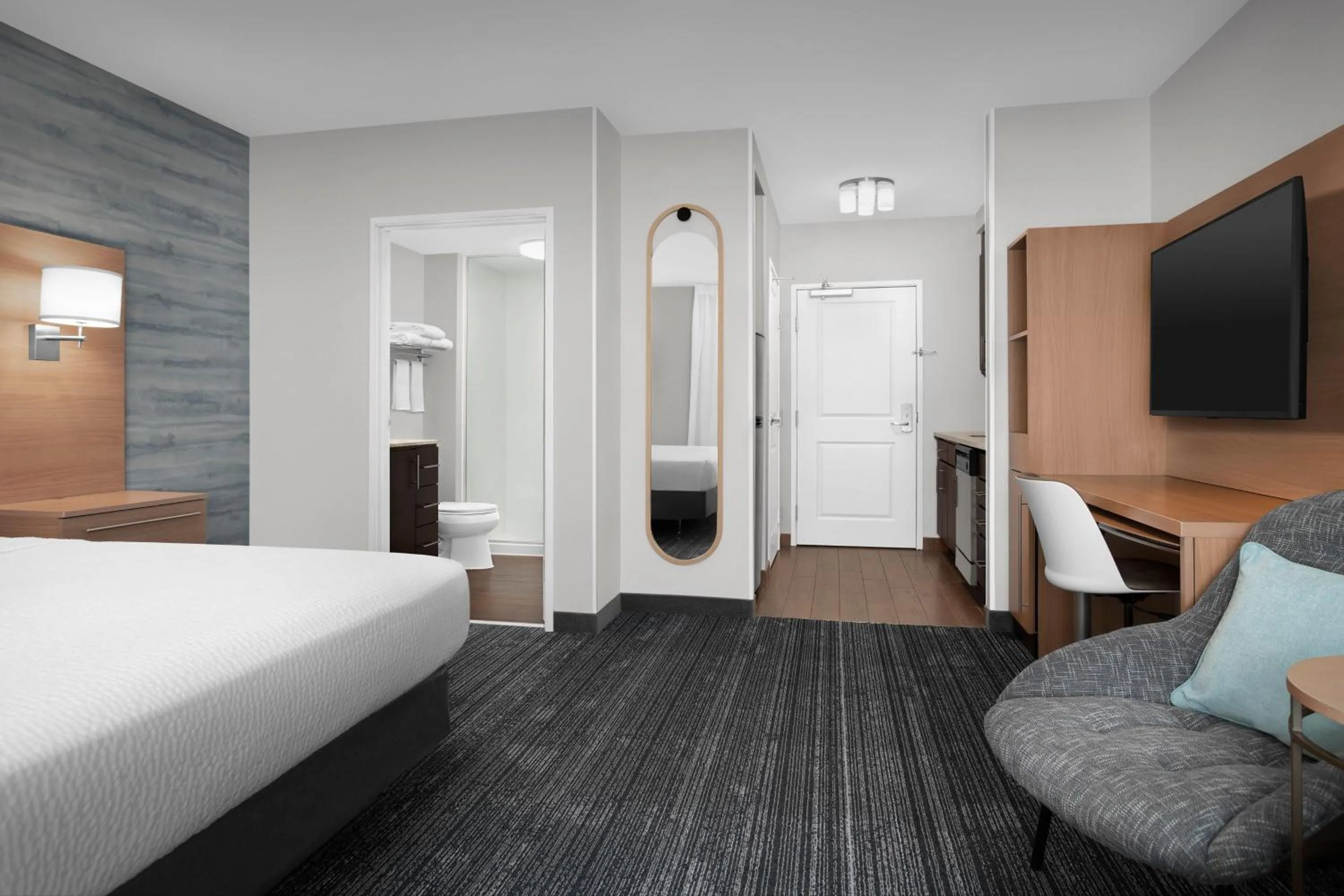 Bedroom, Bed in TownePlace Suites Bridgeport Clarksburg