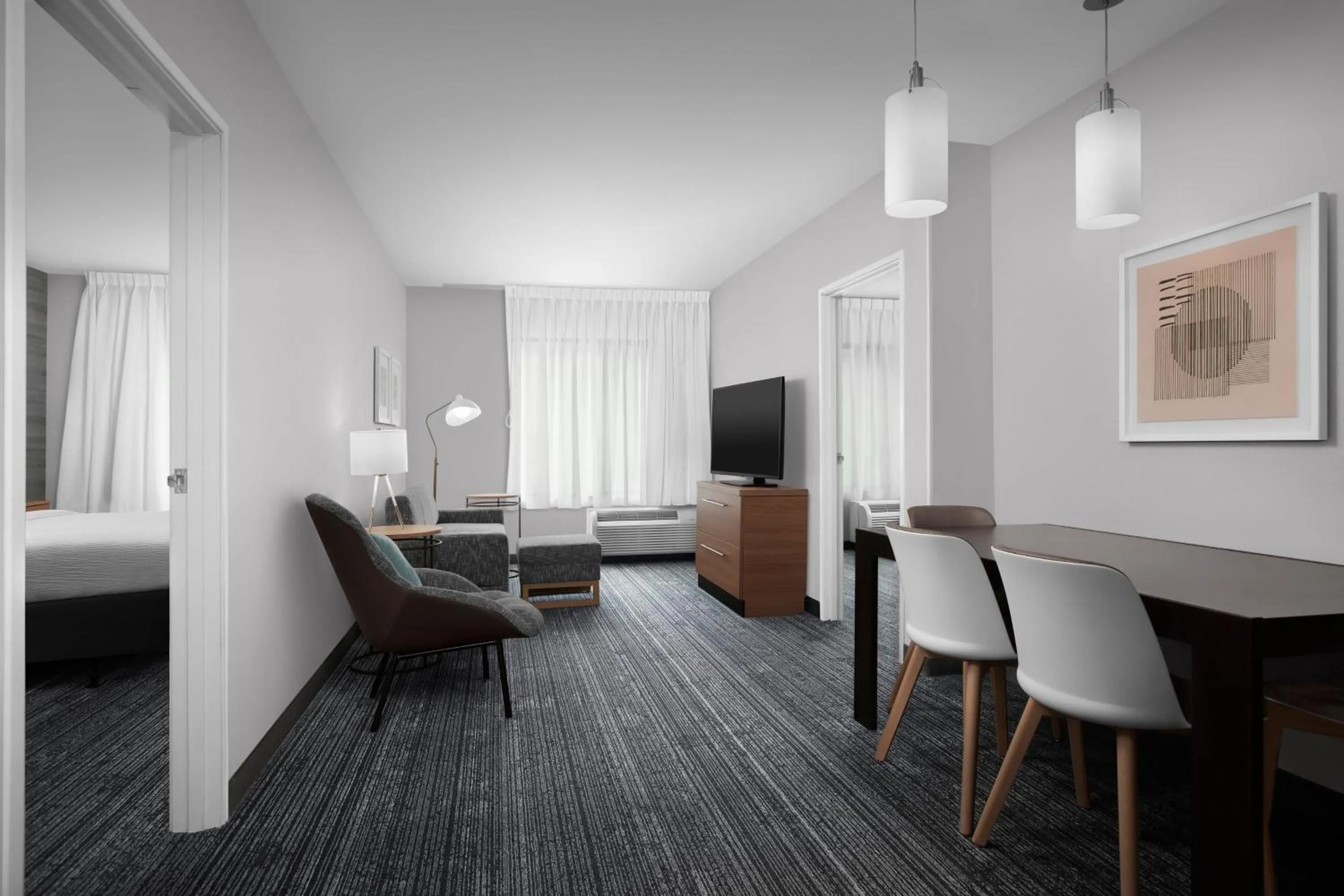 Bedroom, Bed in TownePlace Suites Bridgeport Clarksburg