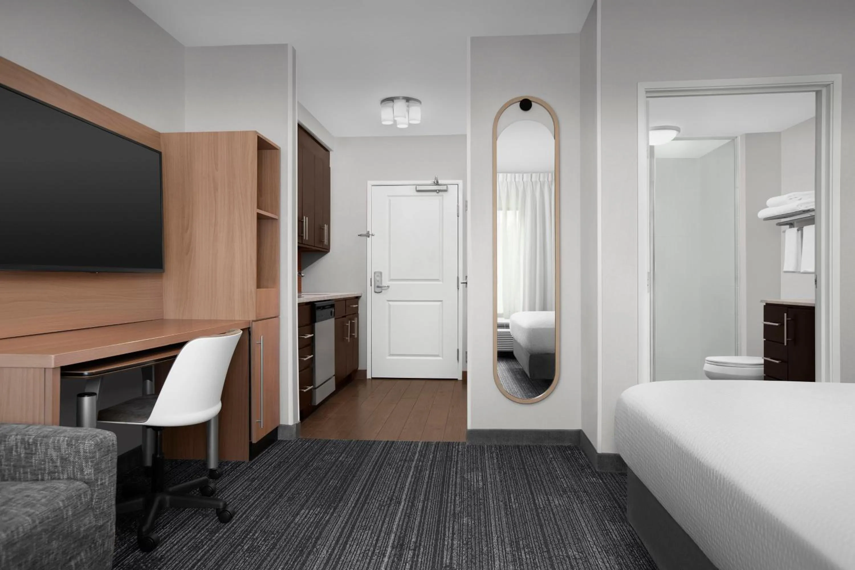 Bedroom, Bed in TownePlace Suites Bridgeport Clarksburg