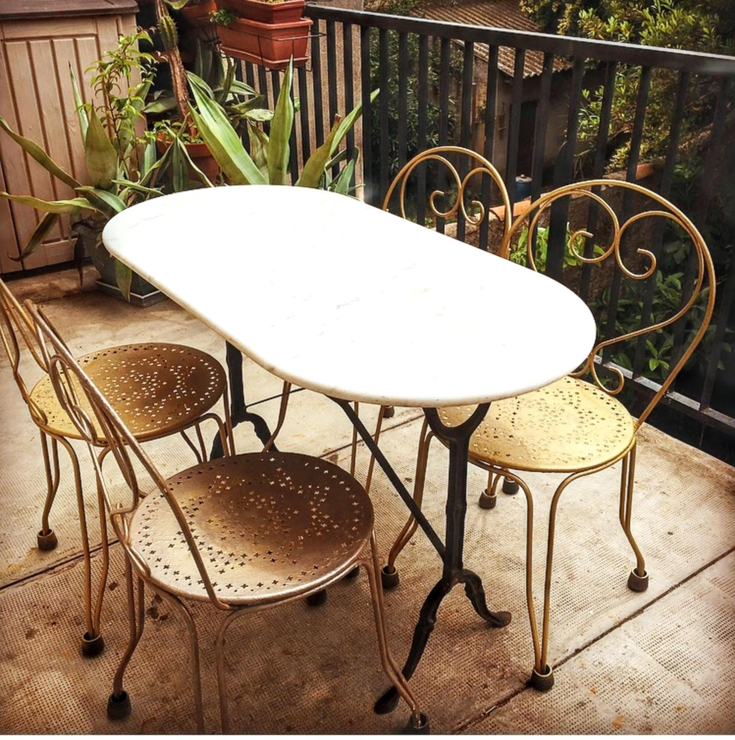 Balcony/Terrace in Appartement spacieux à Montpellier avec jardin, 78 m²