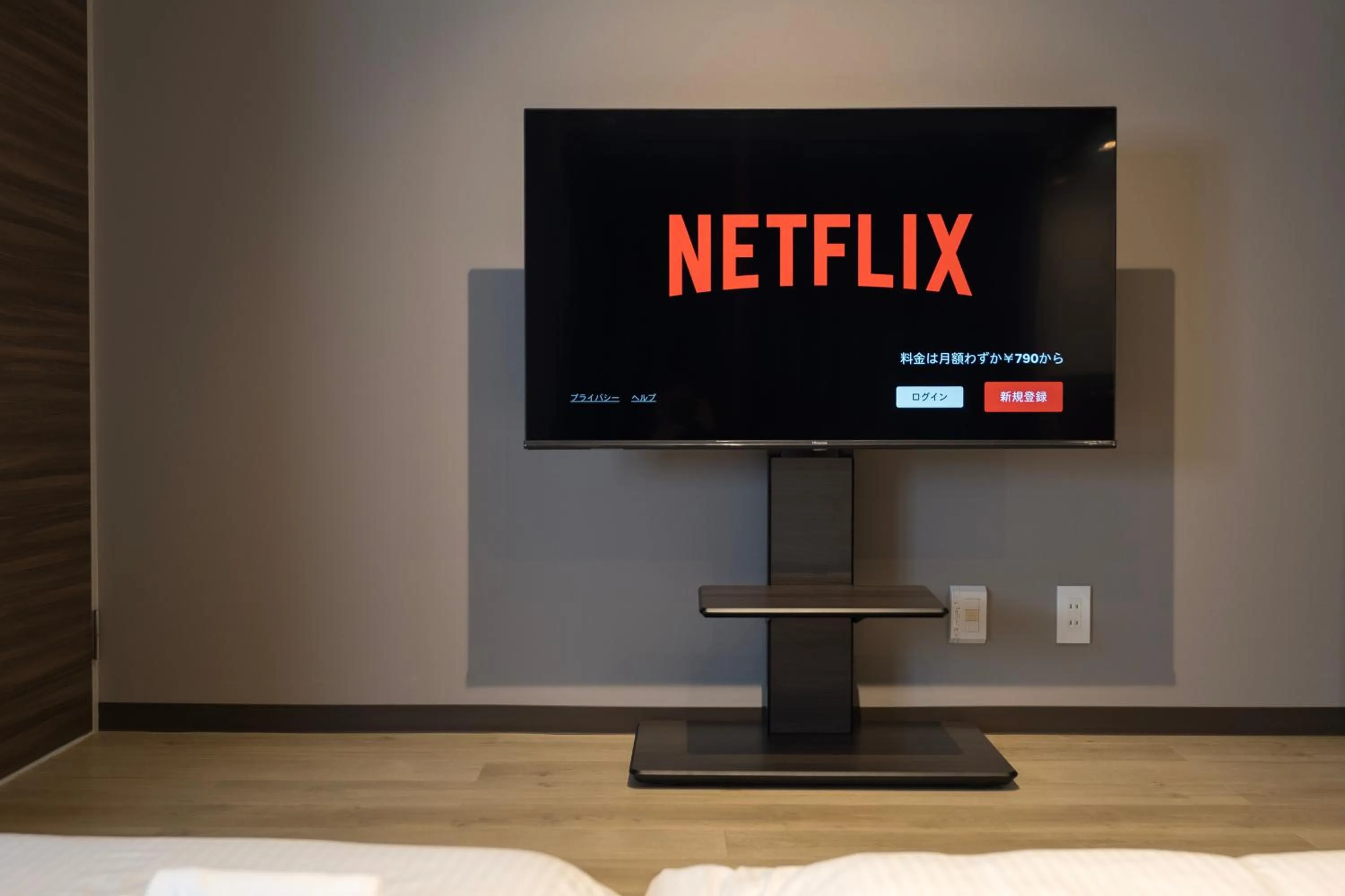 TV and multimedia in e-stay ebisu