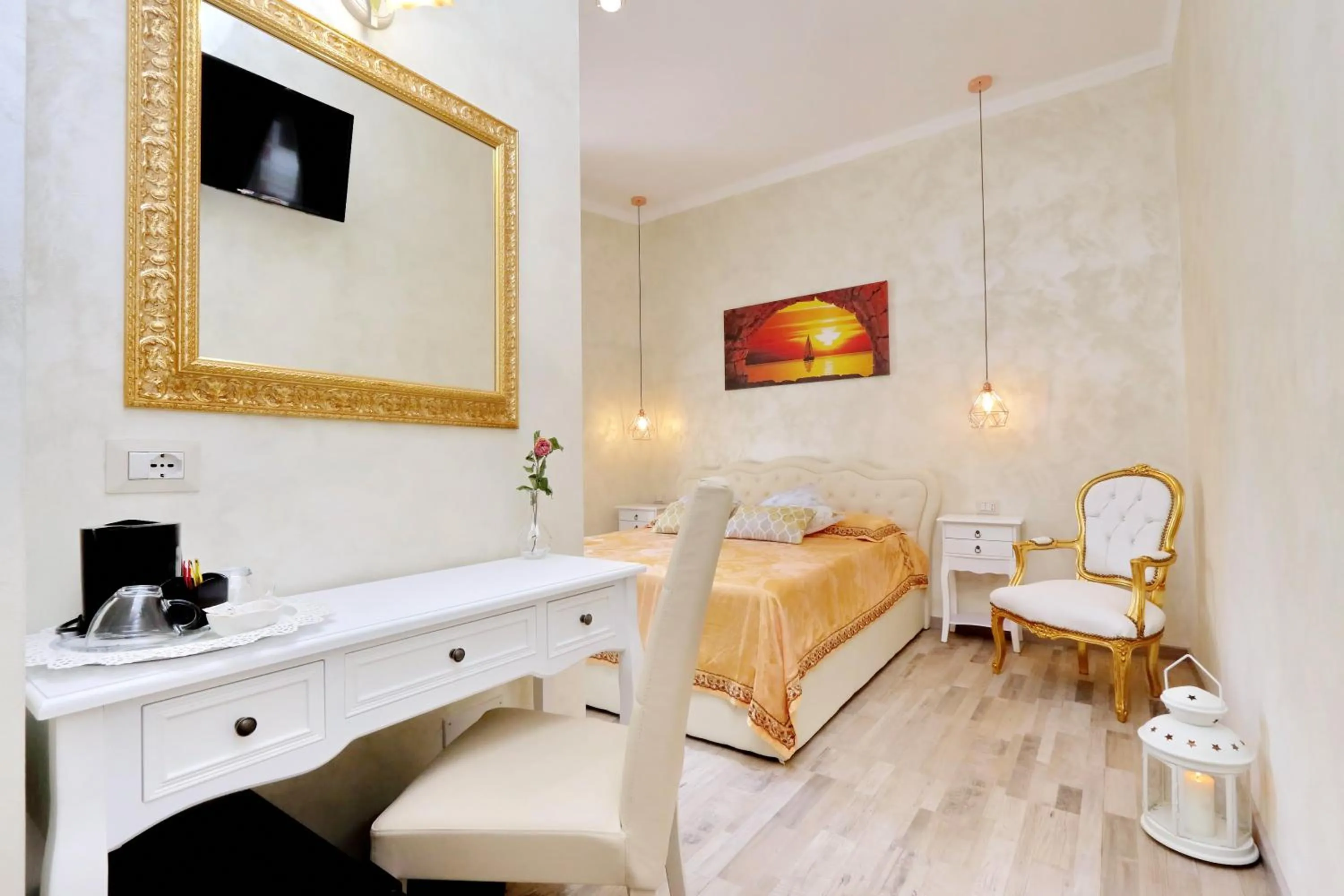 Photo of the whole room, Bed in Just Chilling Suite