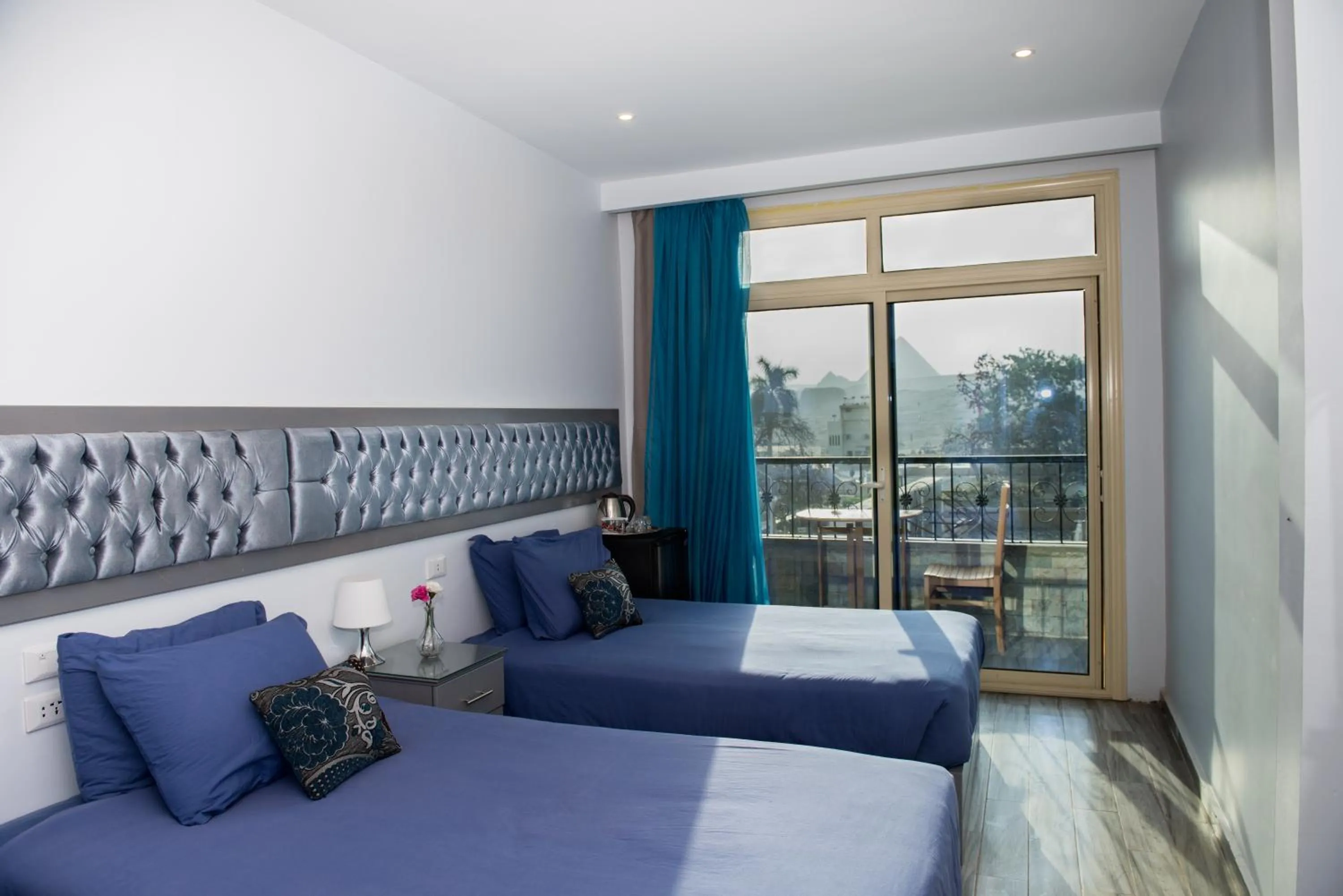 View (from property/room), Bed in Pyramids View Inn Bed & Breakfast