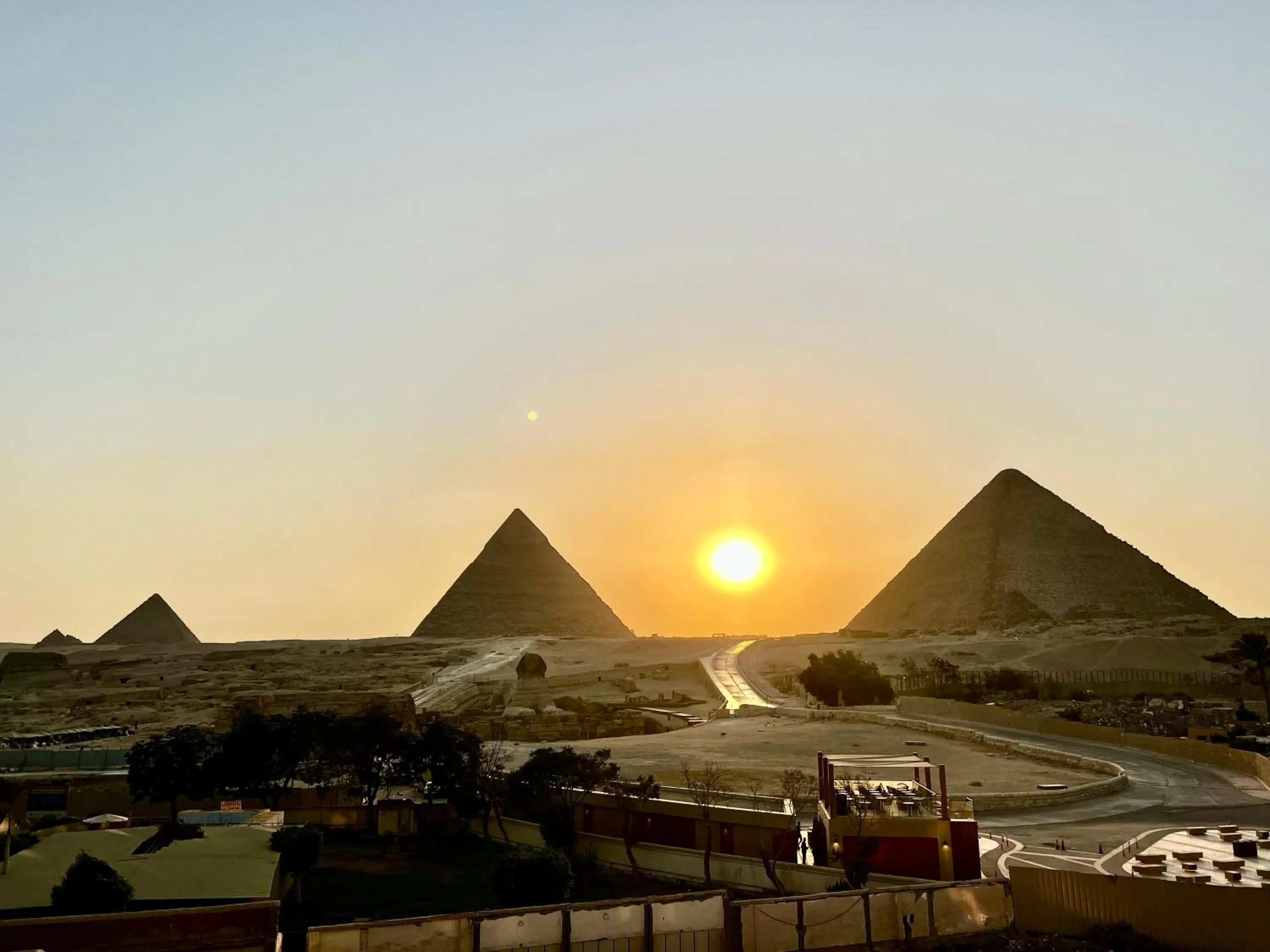 View (from property/room) in Pyramids View Inn Bed & Breakfast