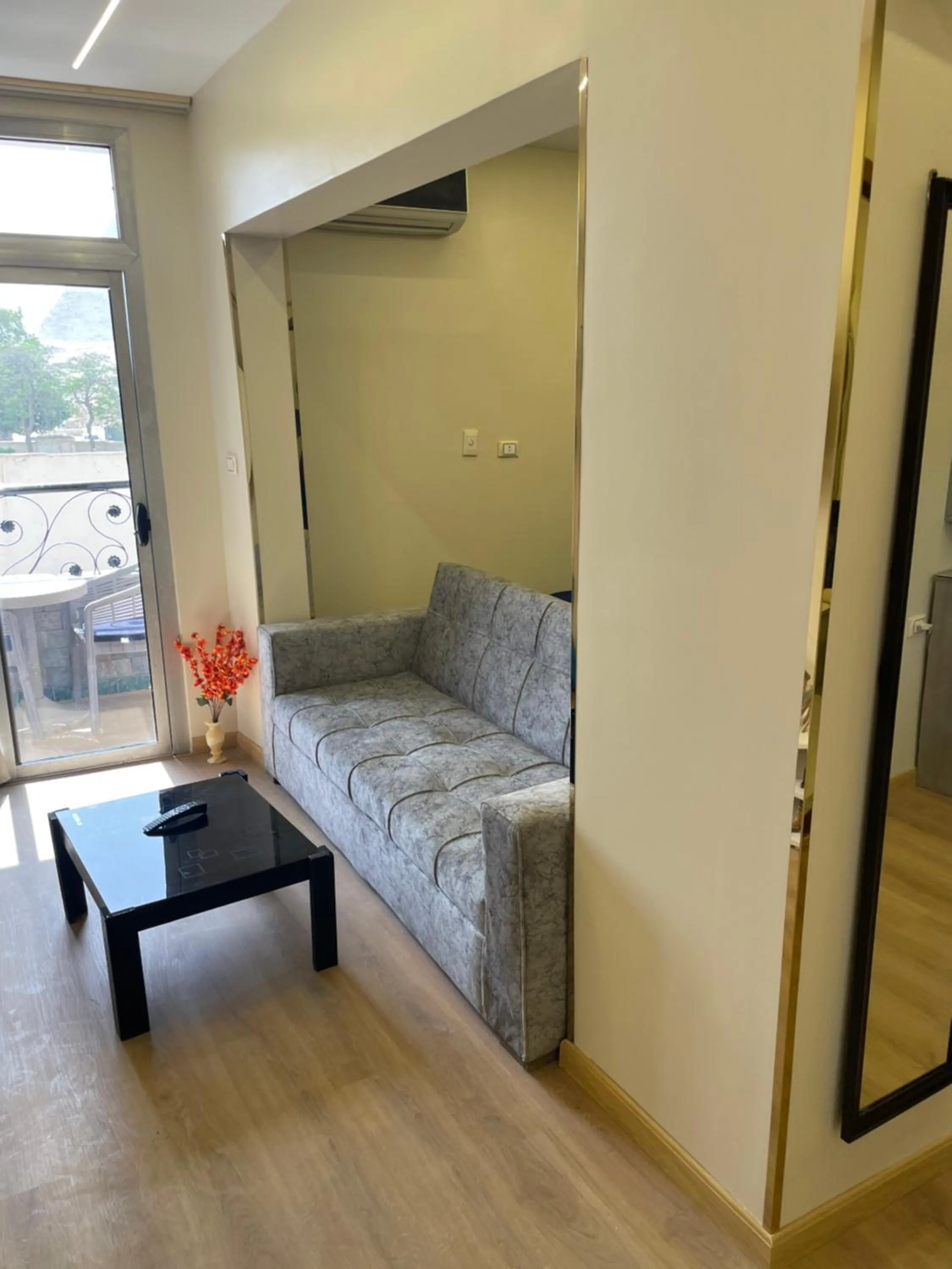 Seating area in Pyramids View Inn Bed & Breakfast