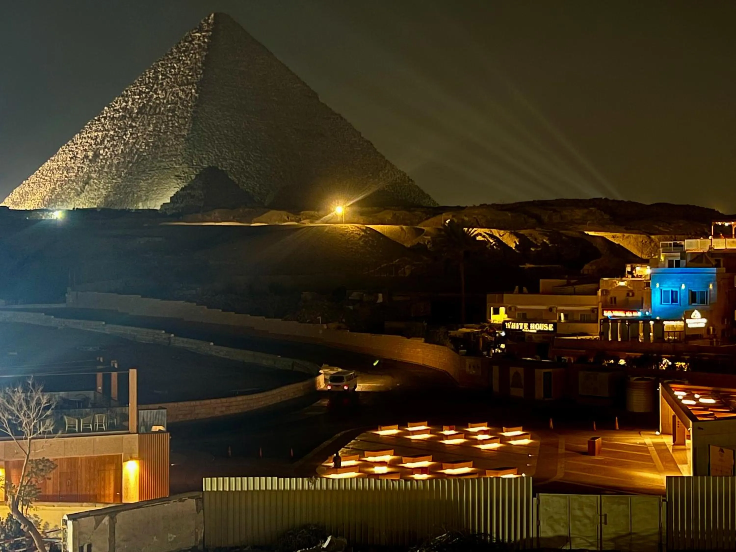 View (from property/room) in Pyramids View Inn Bed & Breakfast