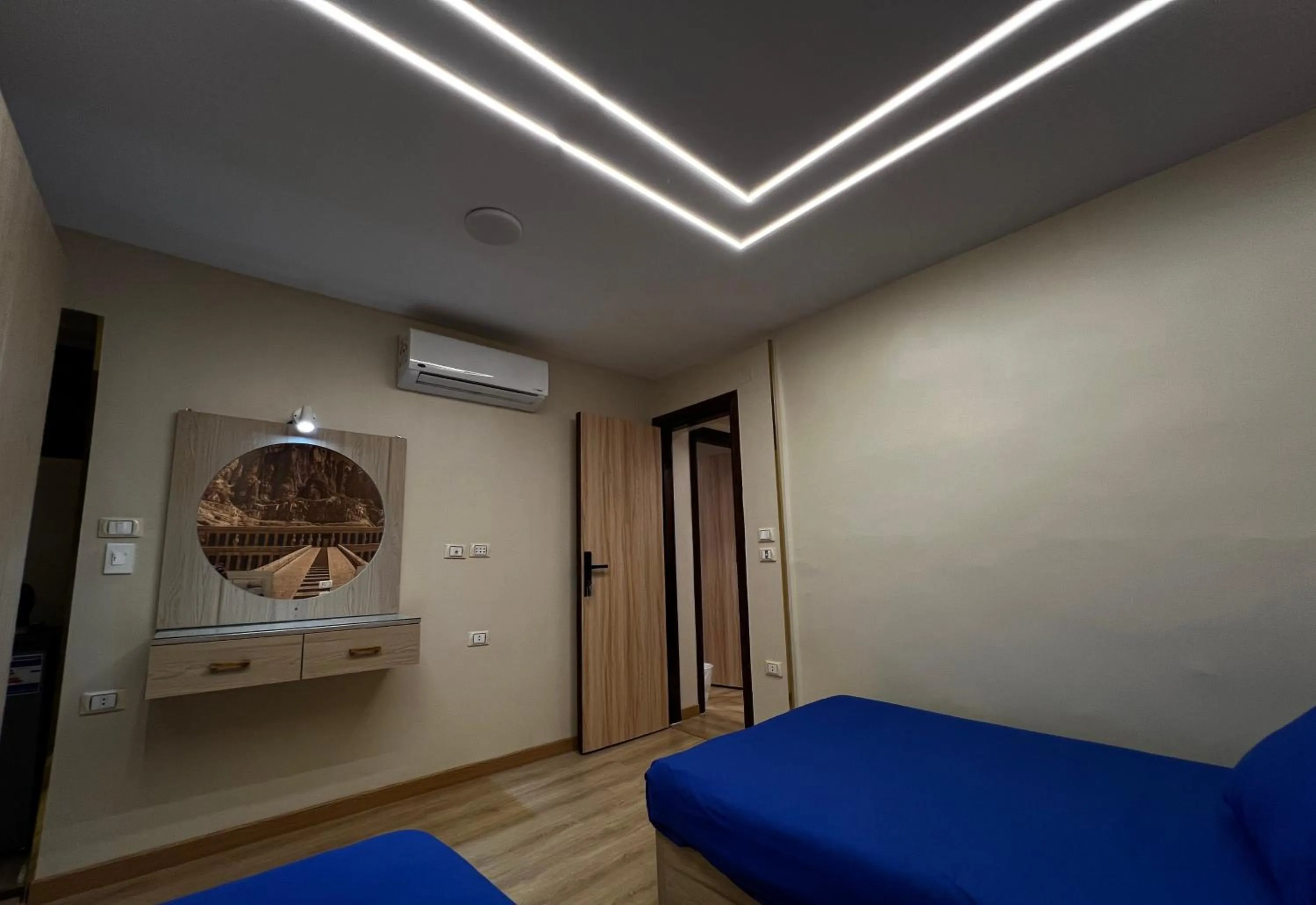 Bedroom, Bed in Pyramids View Inn Bed & Breakfast