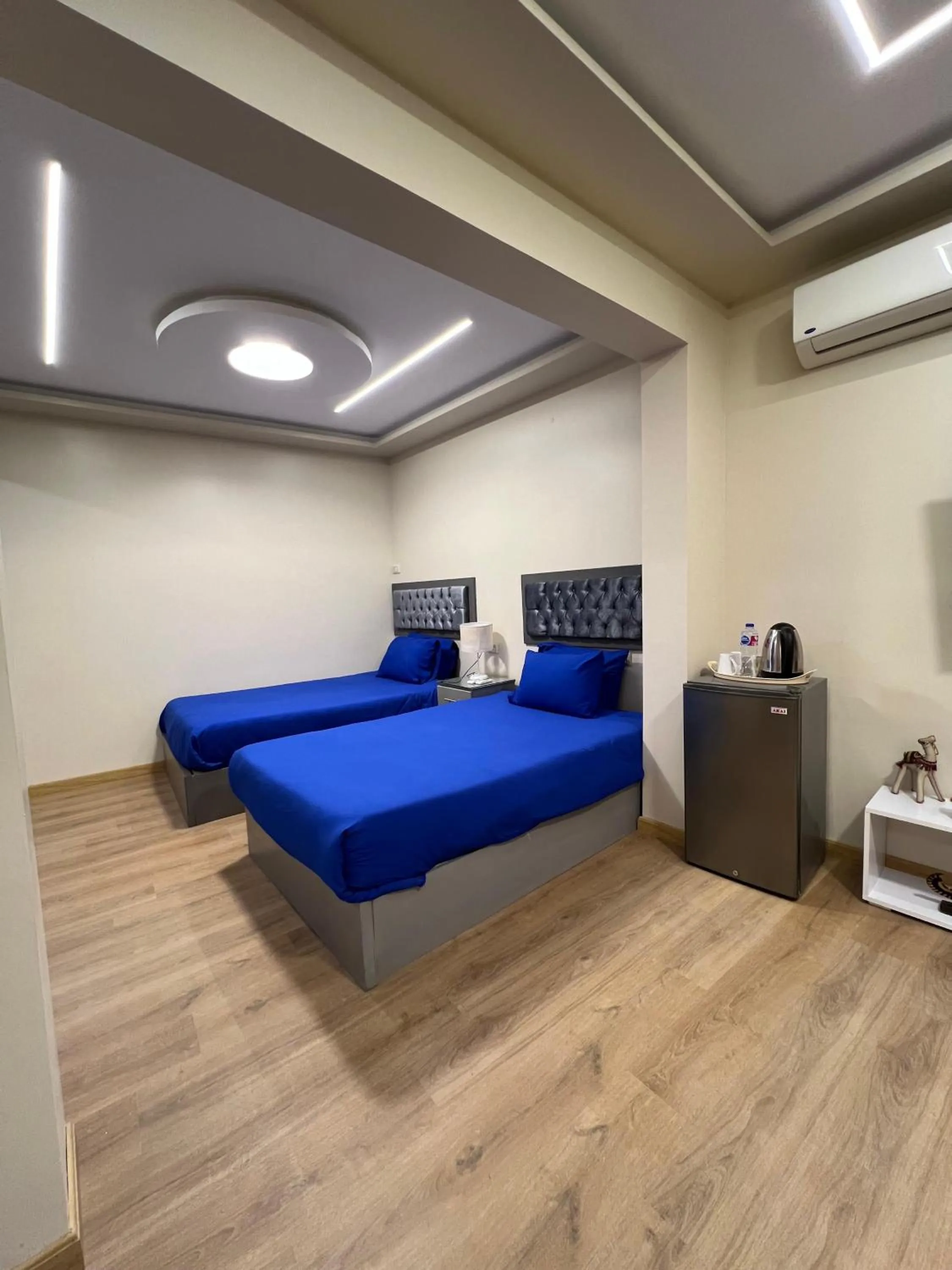 Bed in Pyramids View Inn Bed & Breakfast