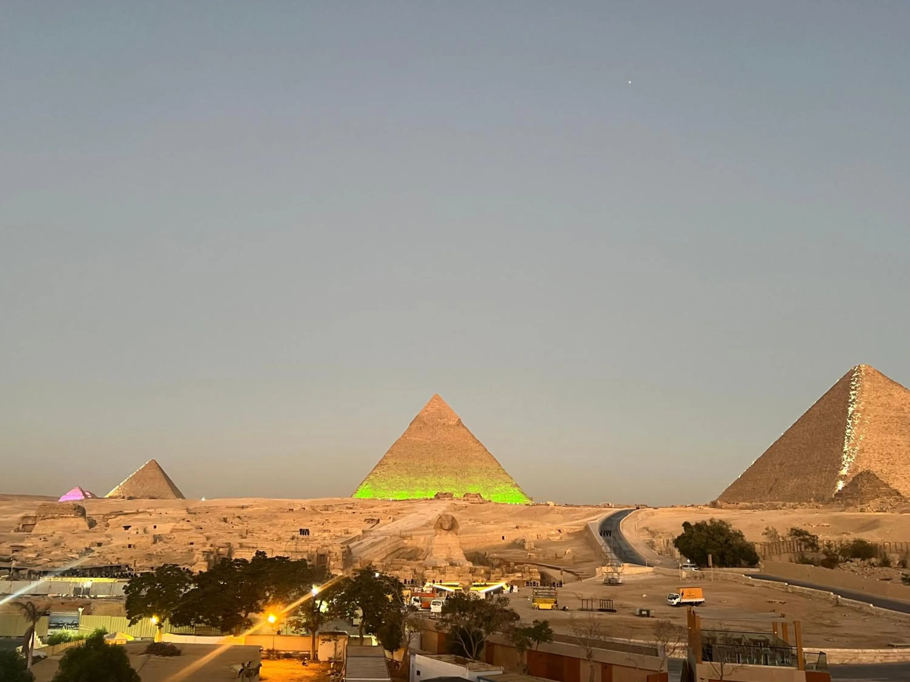 View (from property/room) in Pyramids View Inn Bed & Breakfast