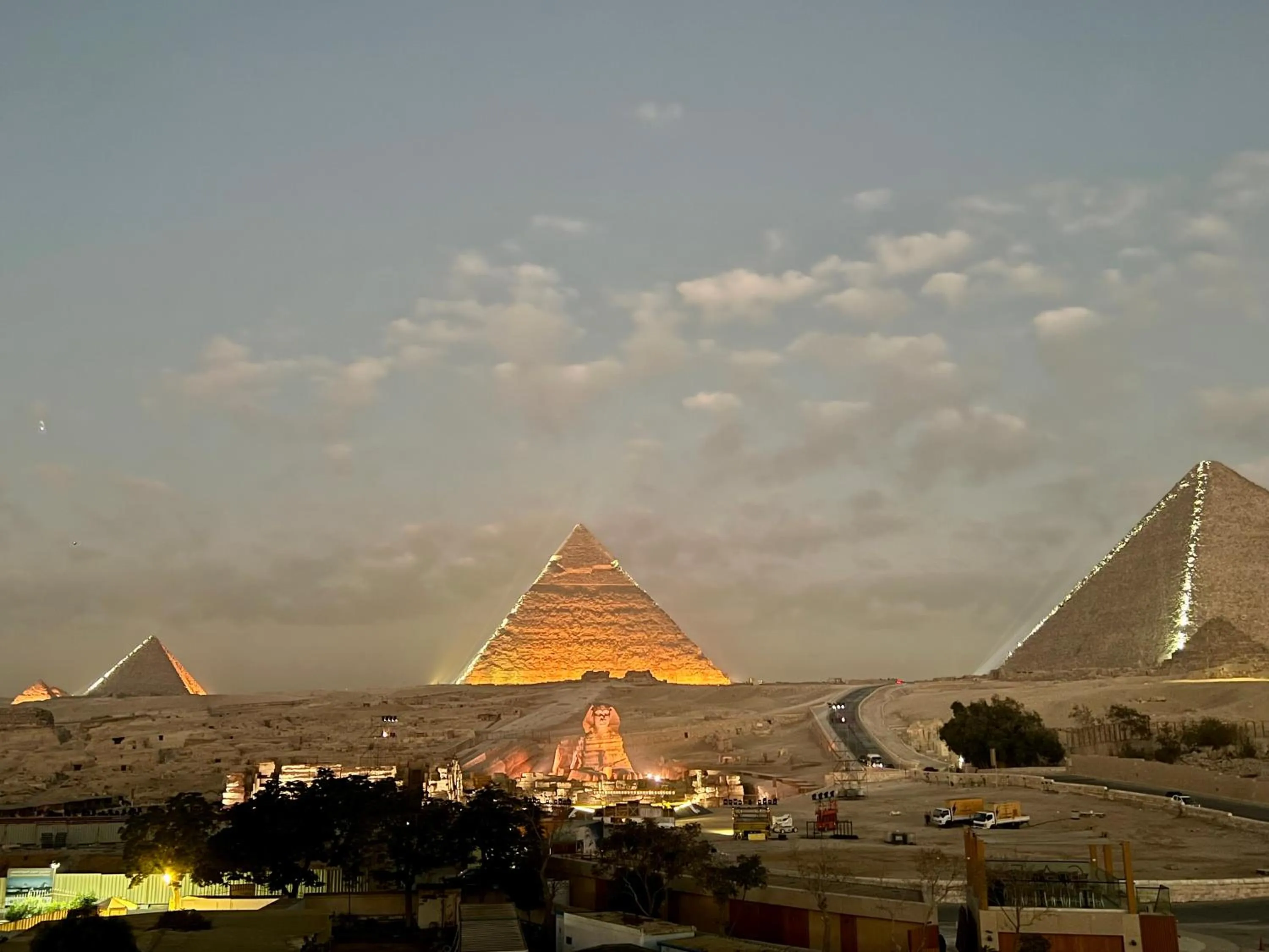 View (from property/room) in Pyramids View Inn Bed & Breakfast