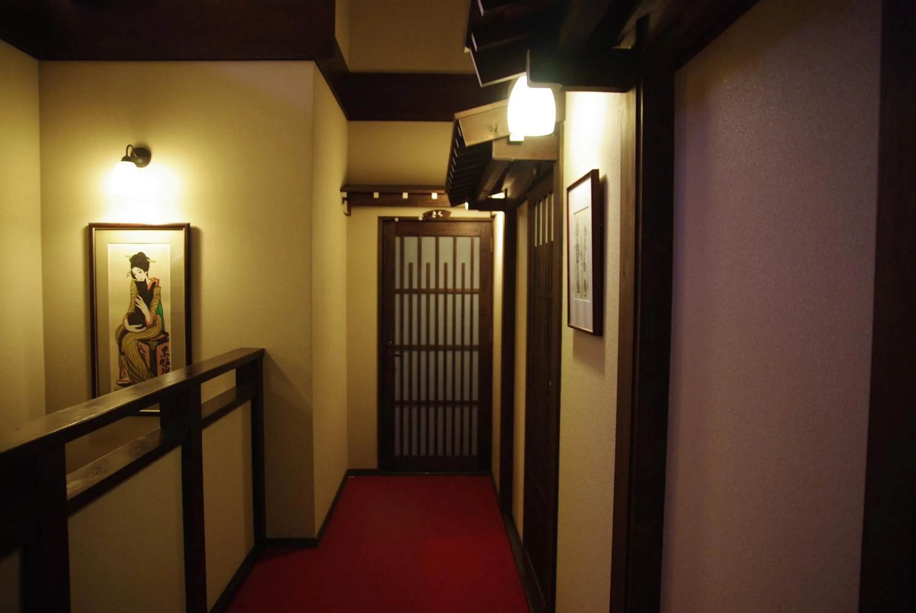 Decorative detail in Oyado Yamakyu