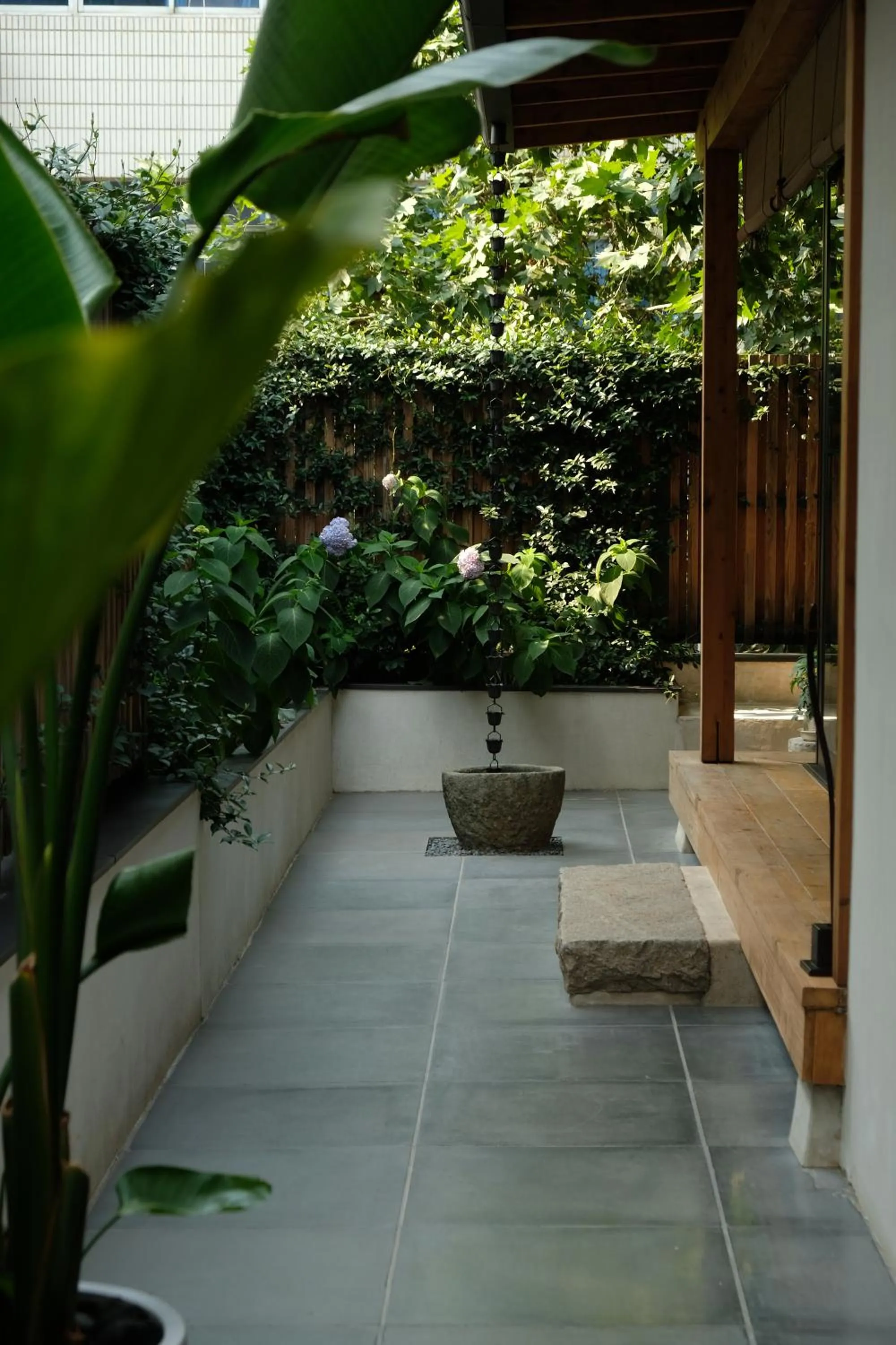 Garden view in Hantang Inn Hostel Xi'an