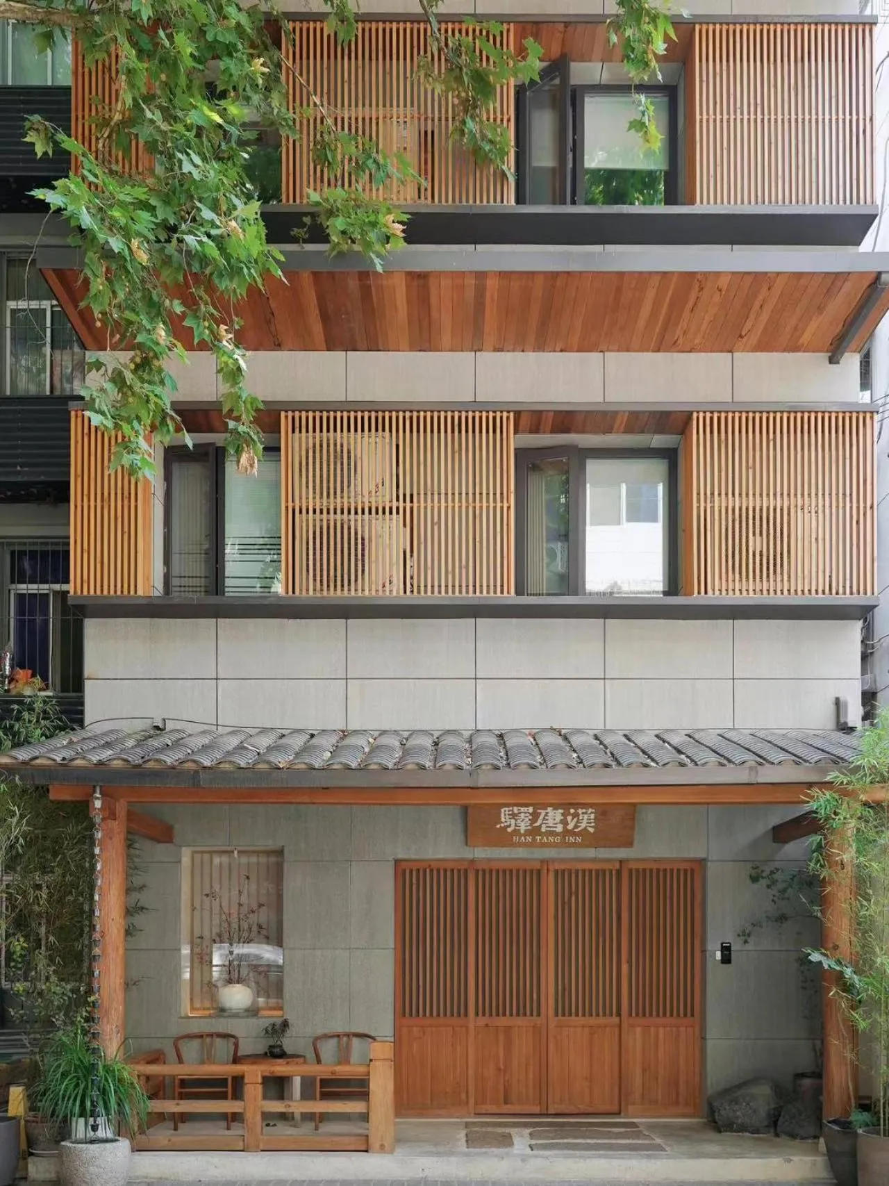 Property building in Hantang Inn Hostel Xi'an